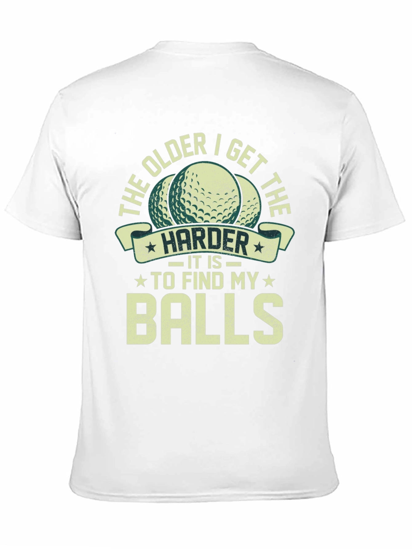 Funny Golfing T-Shirt - The Older I Get