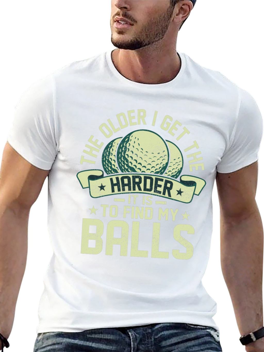 Funny Golfing T-Shirt - The Older I Get