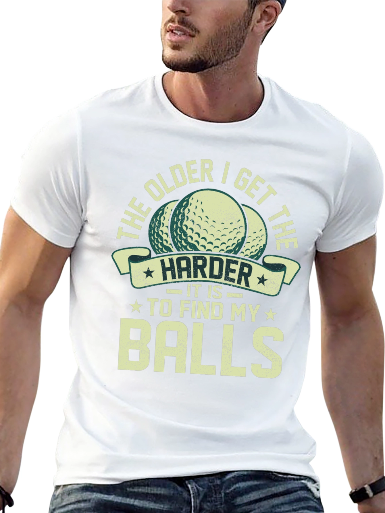Funny Golfing T-Shirt - The Older I Get