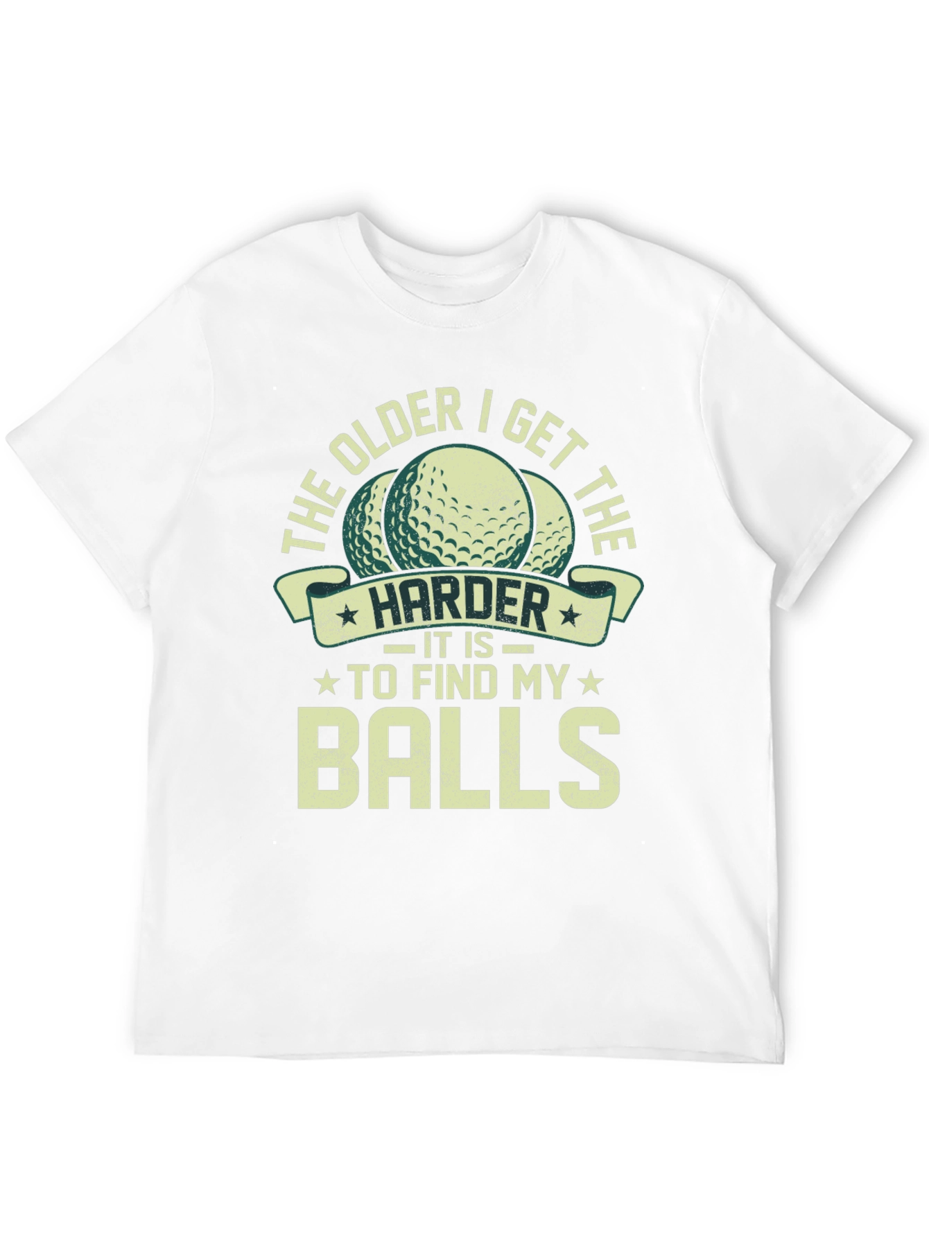 Funny Golfing T-Shirt - The Older I Get