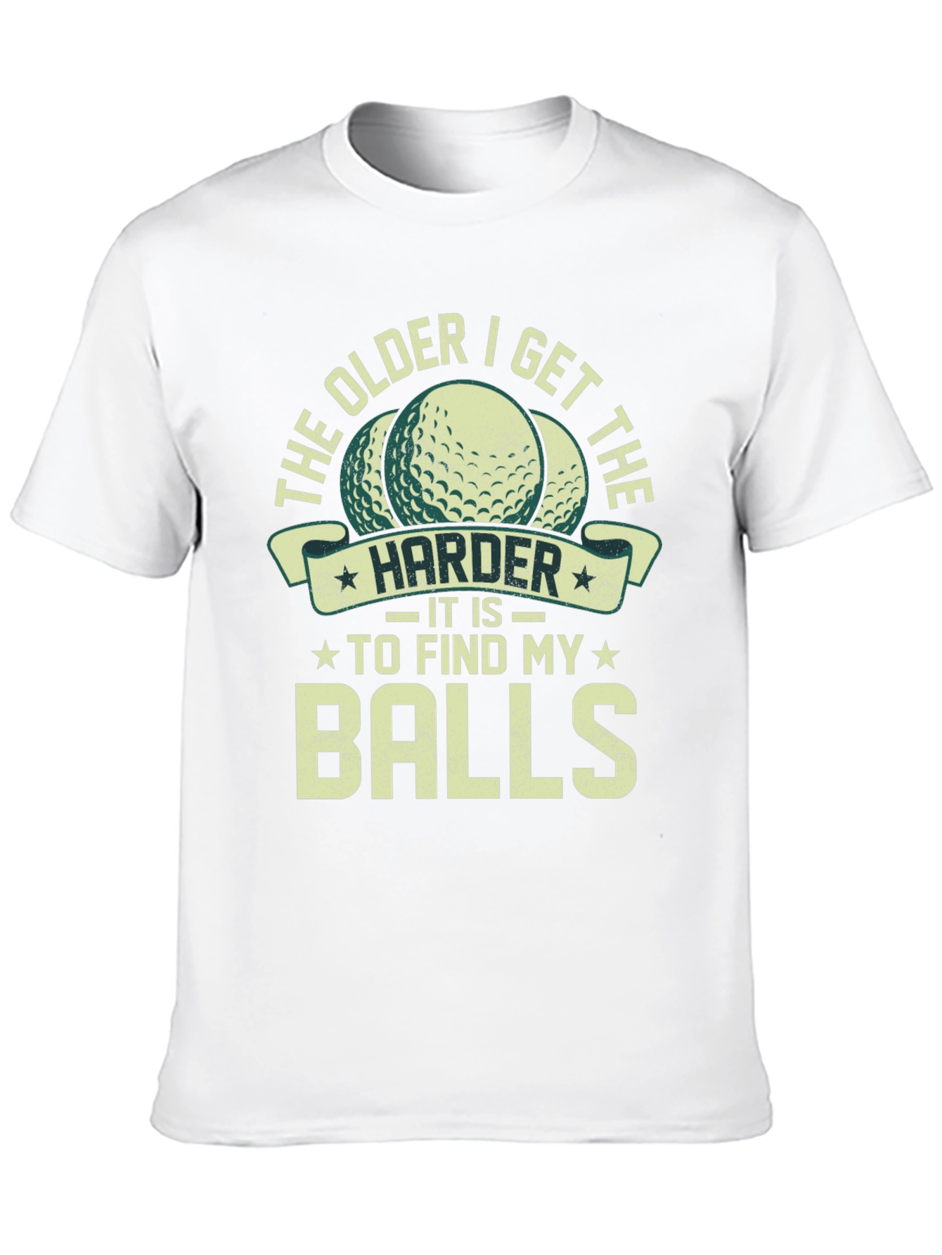 Funny Golfing T-Shirt - The Older I Get