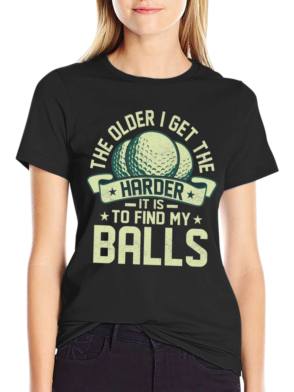 Funny Golfing T-Shirt - The Older I Get
