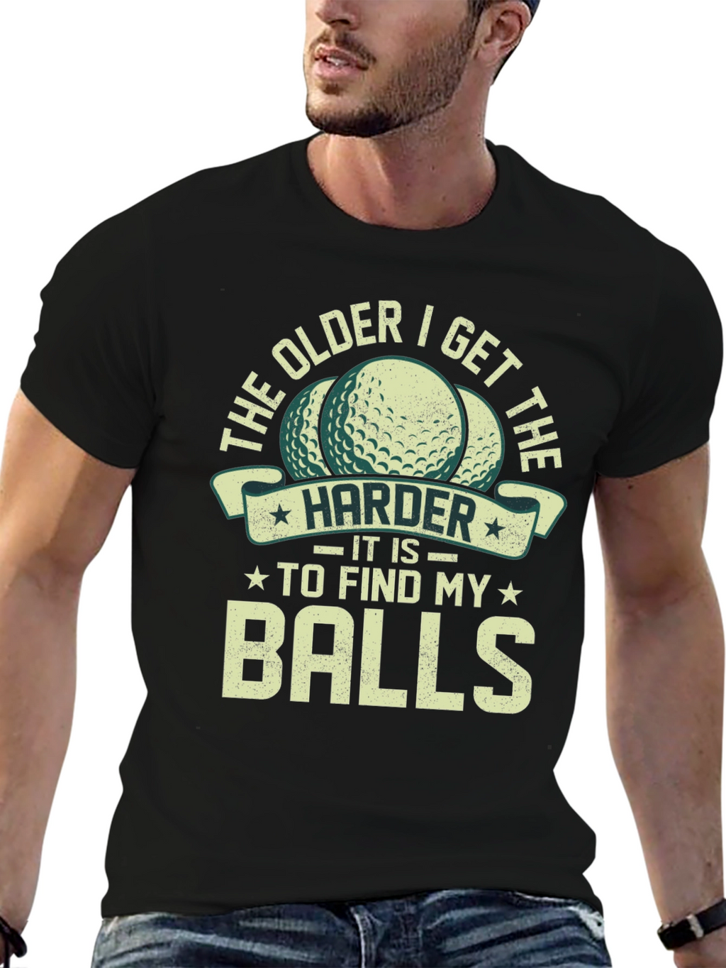 Funny Golfing T-Shirt - The Older I Get
