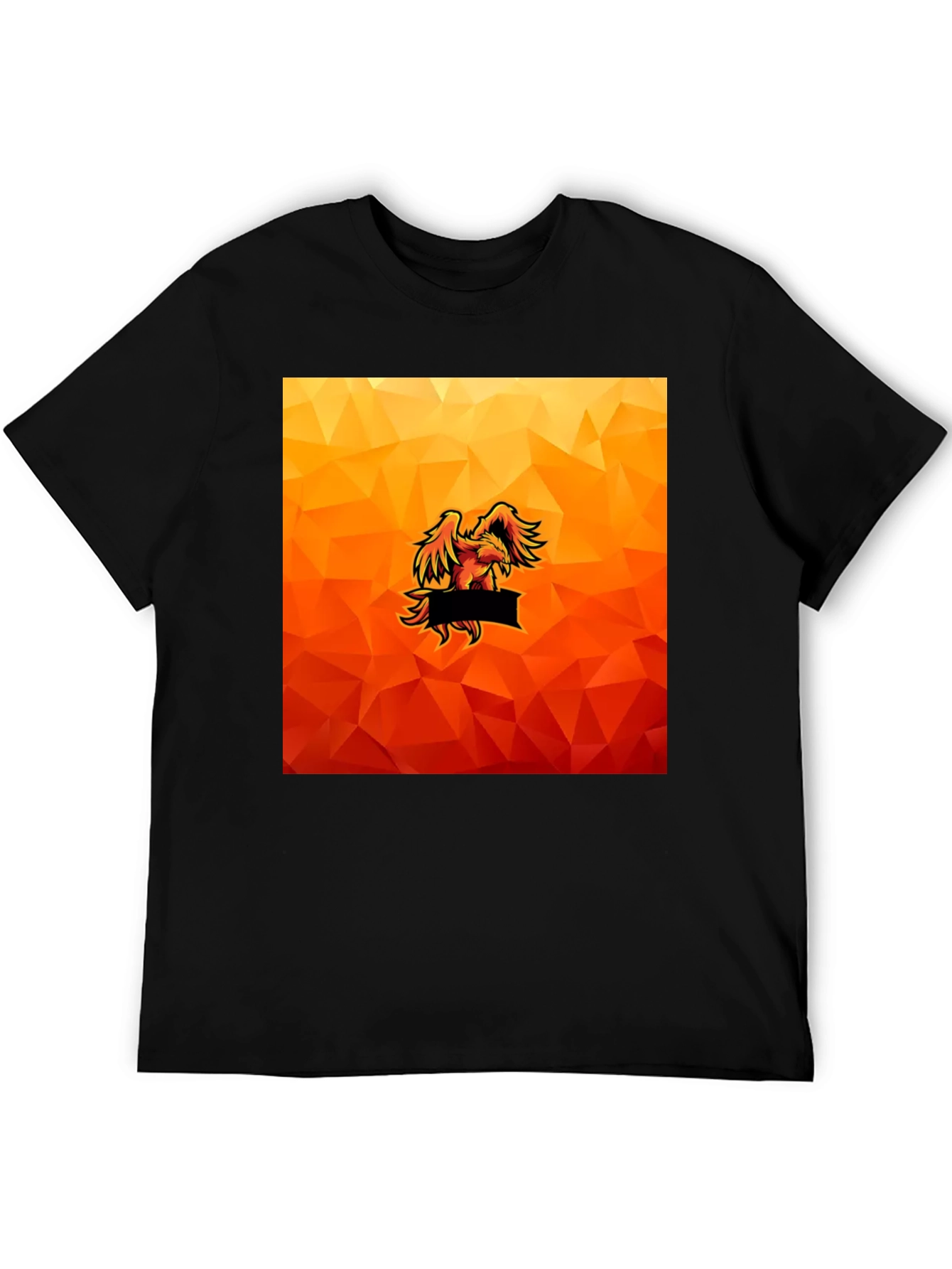 Fiery Eagle Graphic Tee - Bold Style