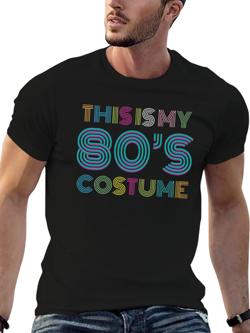 80s Costume T-Shirt - Retro Style Party Tee