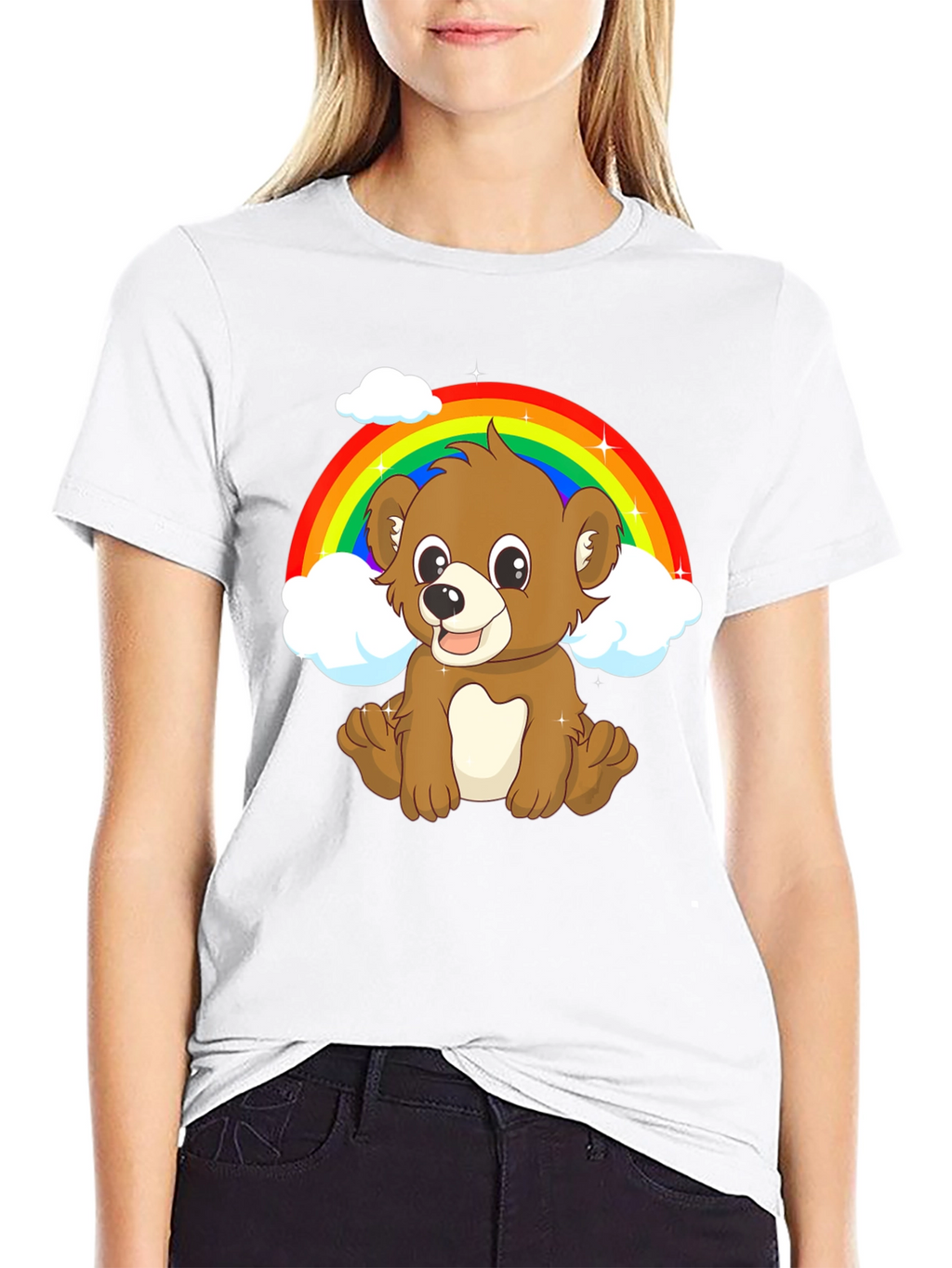 Rainbow Bear Graphic Tee