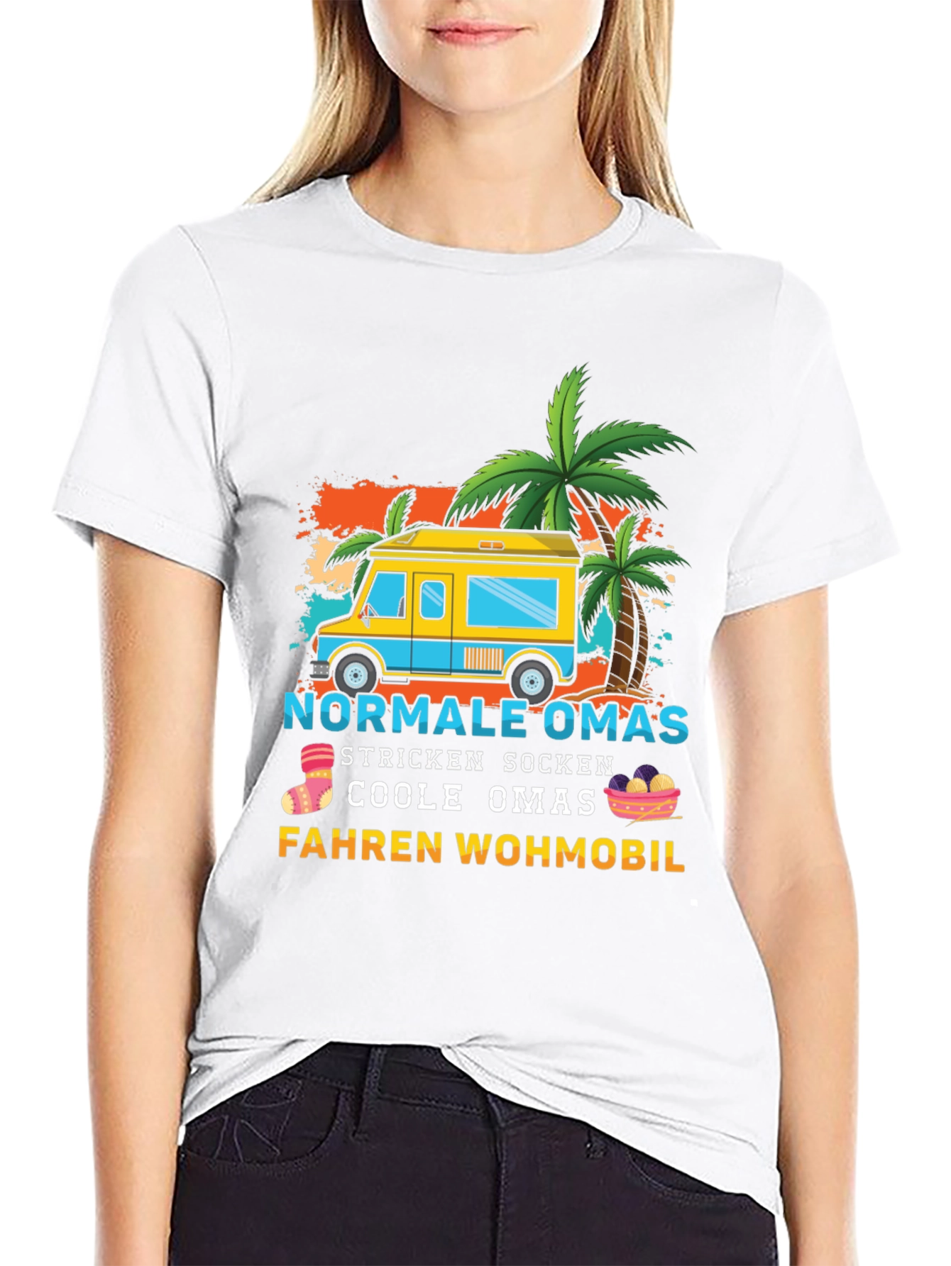 Cool Omas Camper T-Shirt