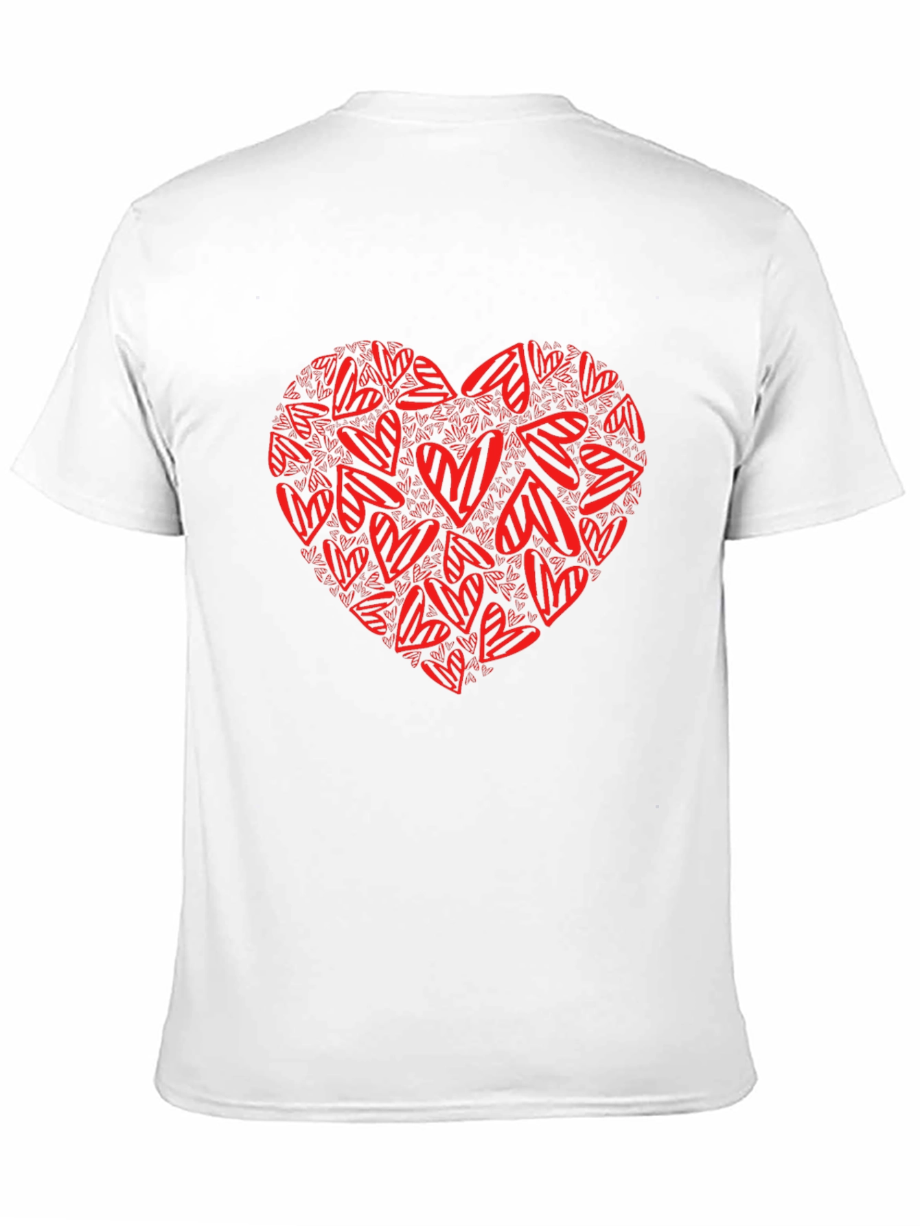 Heart of Hearts Graphic Tee - Mens Black T-Shirt