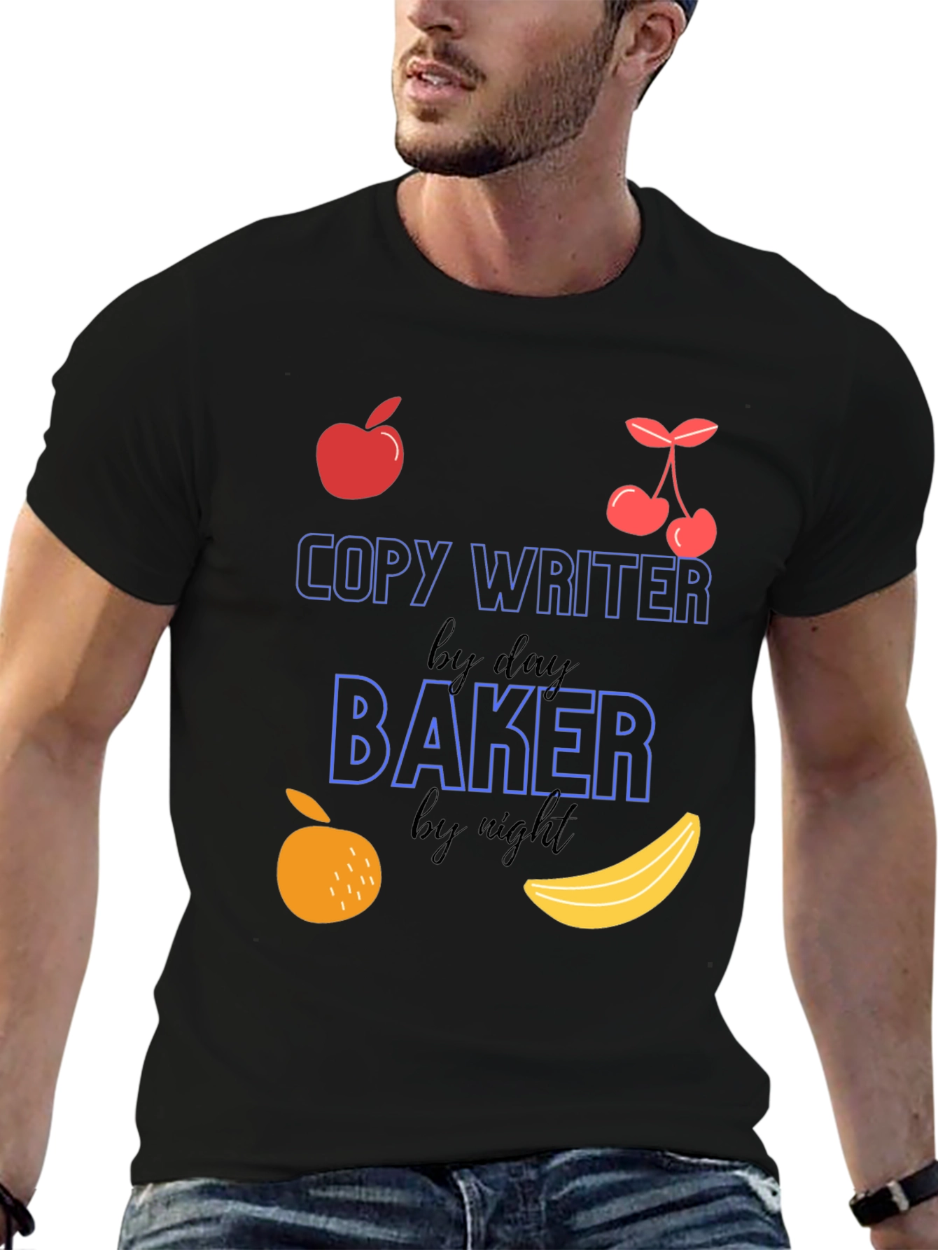 Copywriter by Day Baker by Night T-Shirt