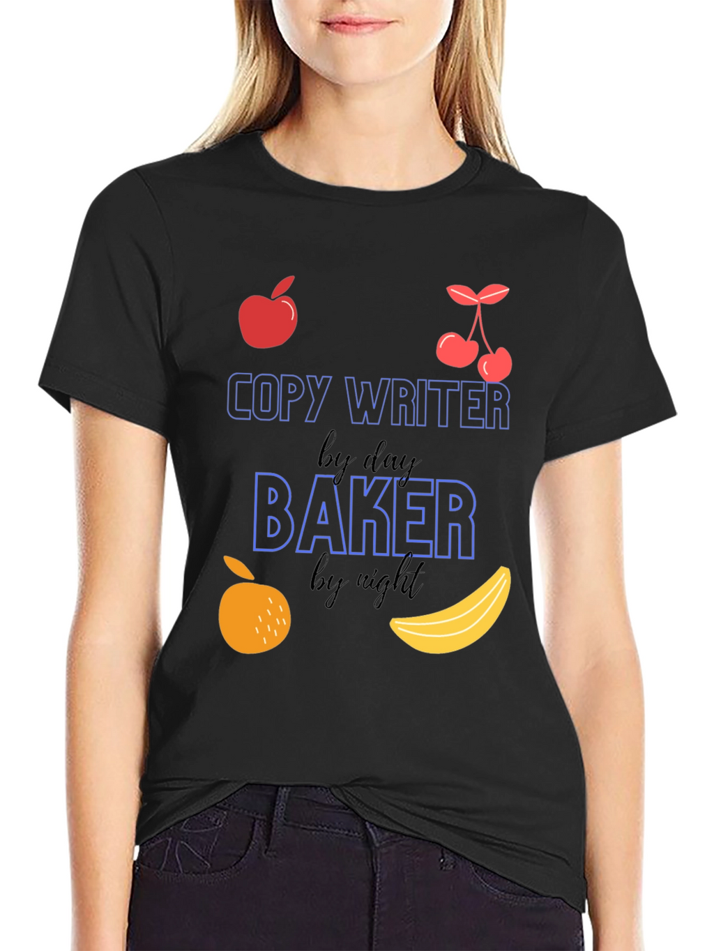 Copywriter by Day Baker by Night T-Shirt