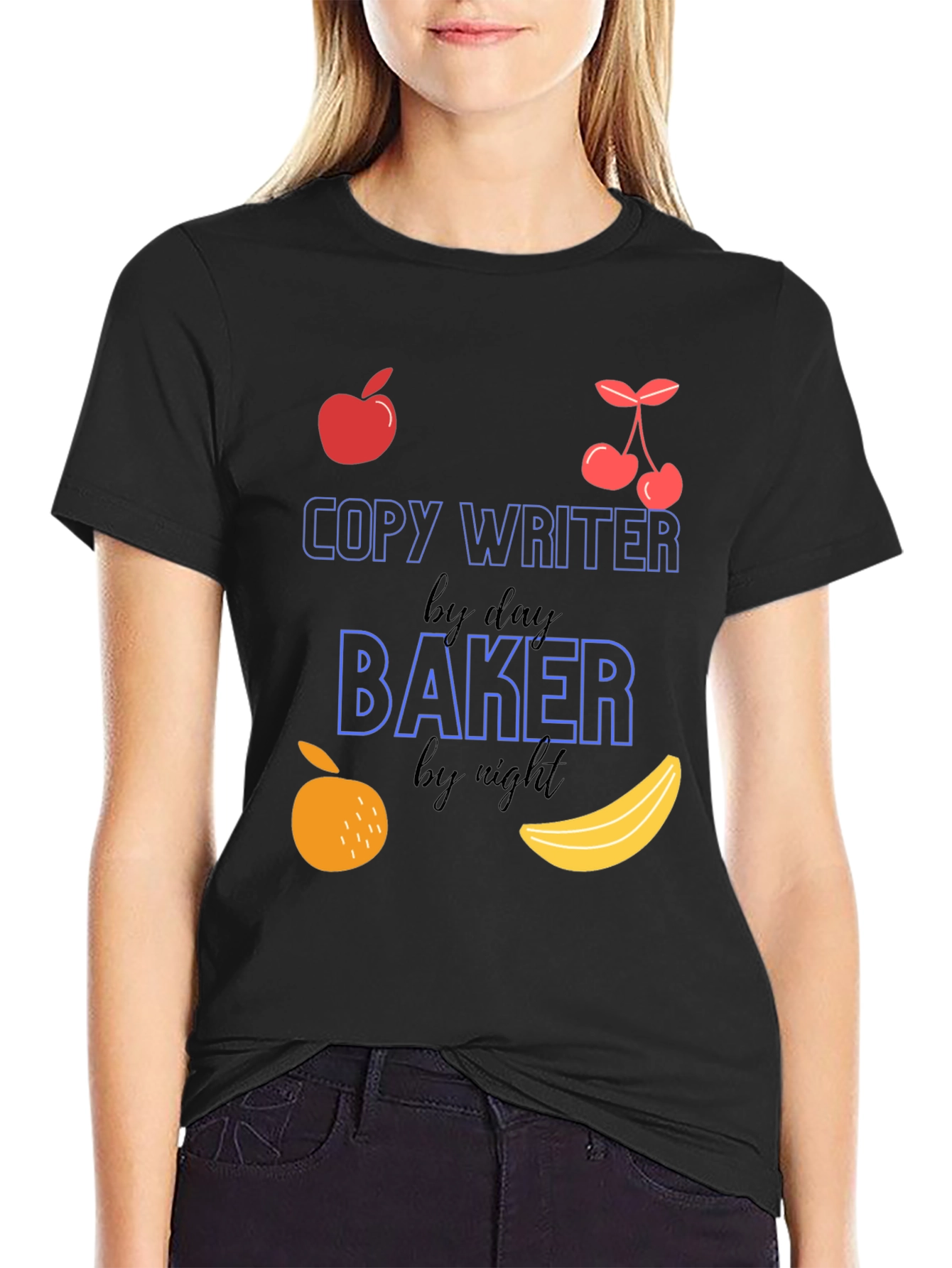 Copywriter by Day Baker by Night T-Shirt
