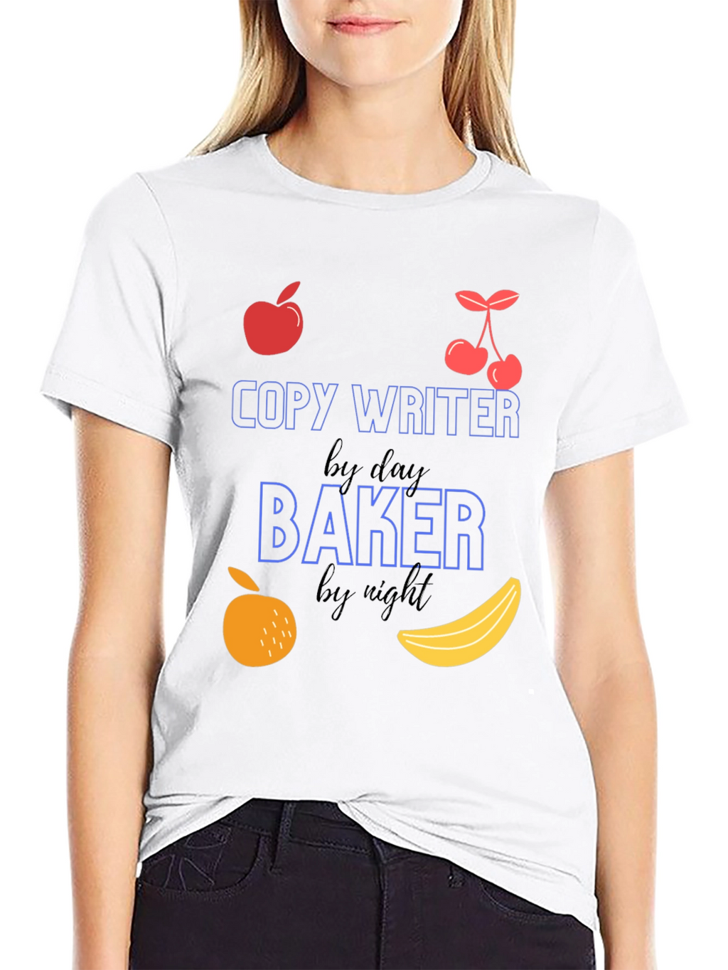 Copywriter by Day Baker by Night T-Shirt
