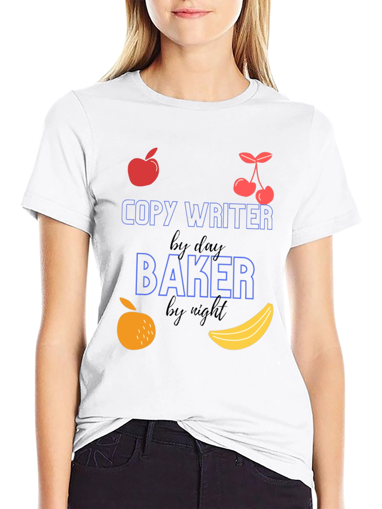 Copywriter by Day Baker by Night T-Shirt