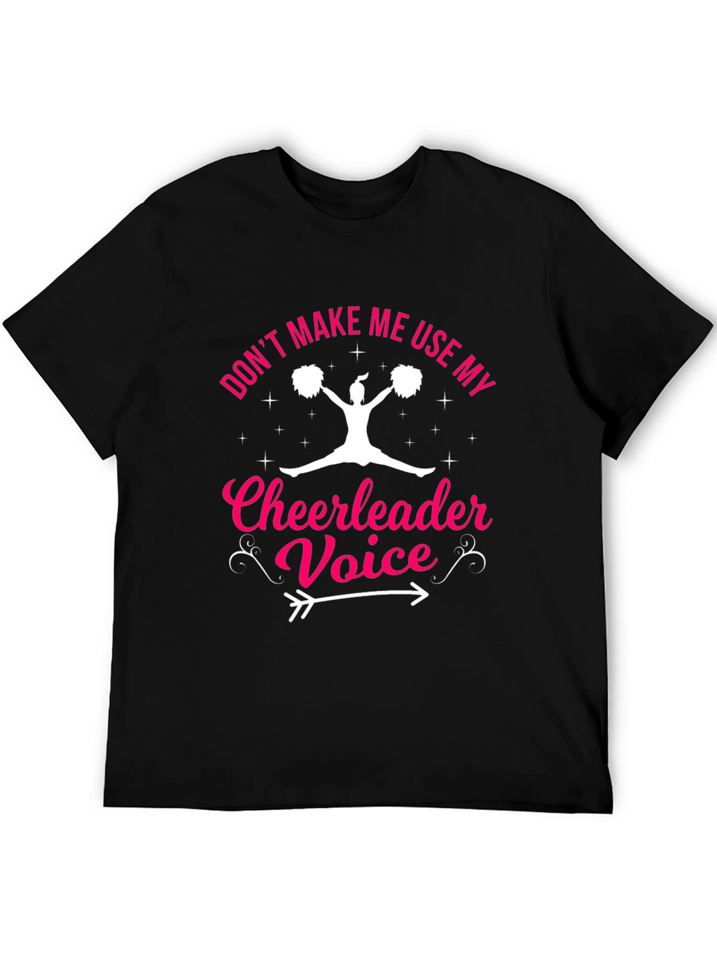 Cheerleader Voice Graphic T-Shirt