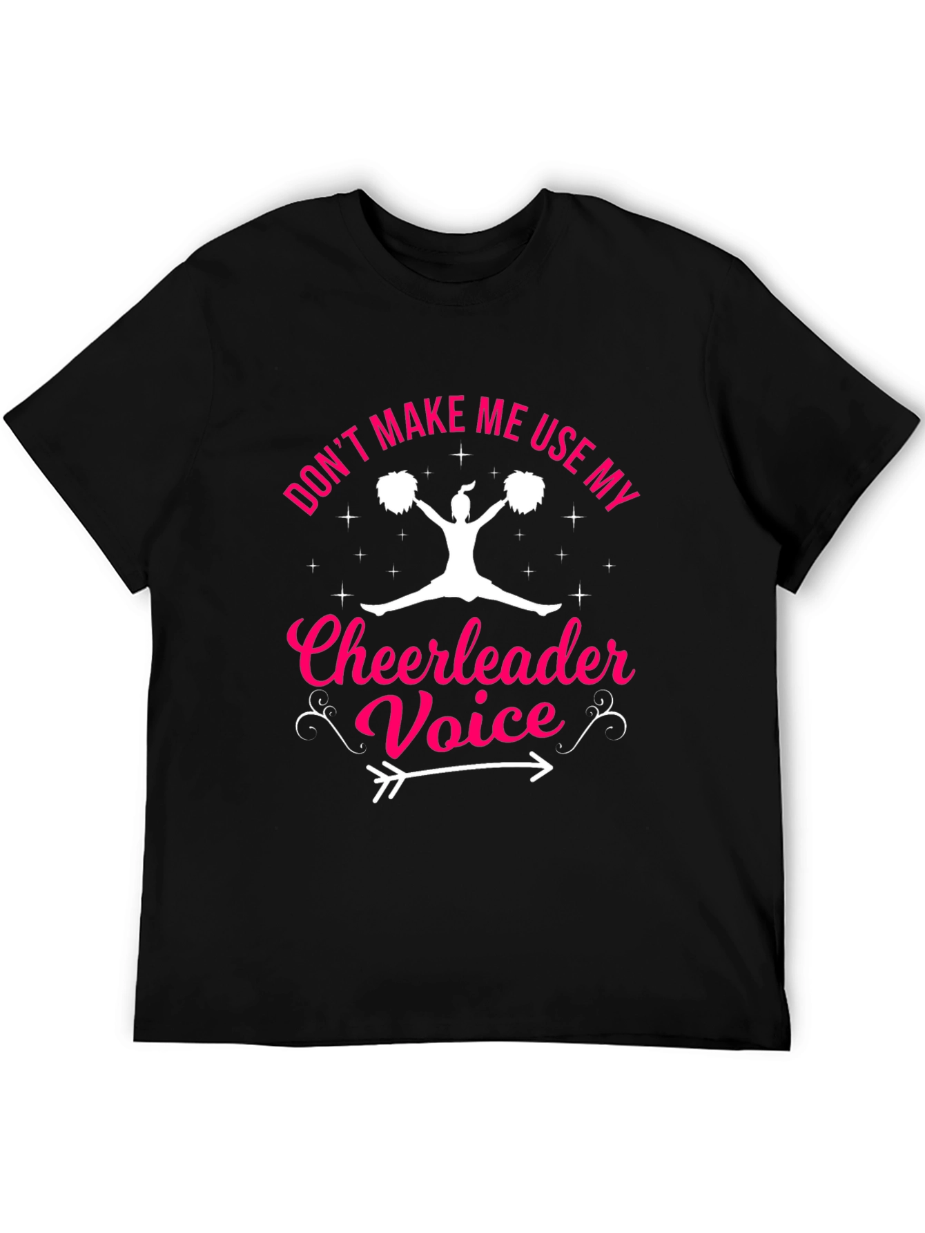 Cheerleader Voice Graphic T-Shirt