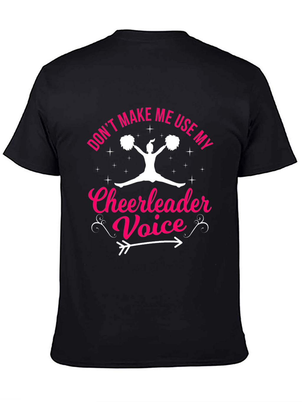 Cheerleader Voice Graphic T-Shirt