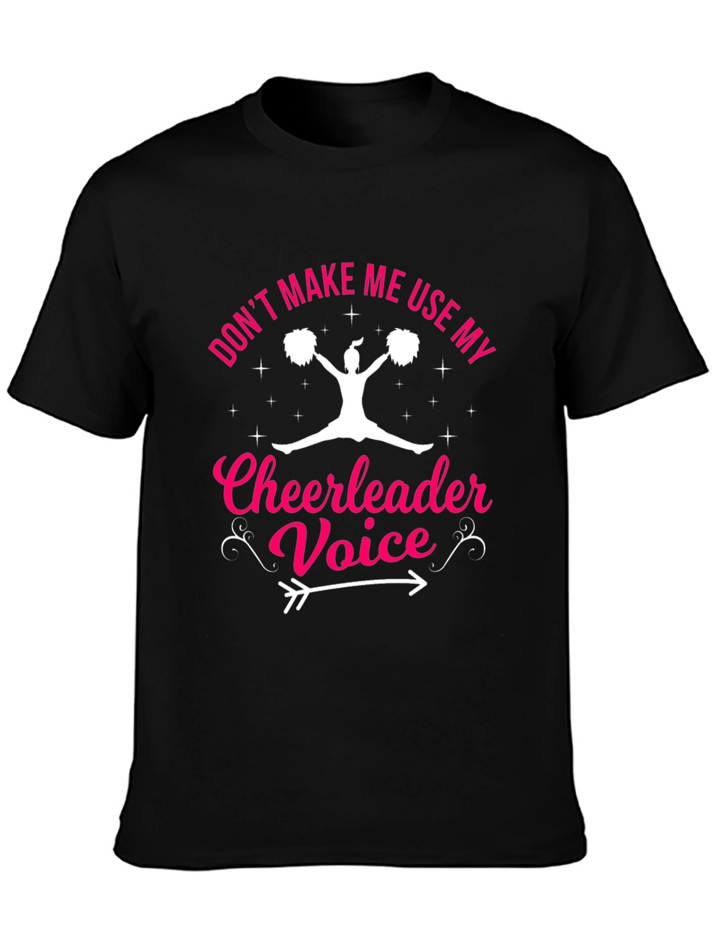 Cheerleader Voice Graphic T-Shirt