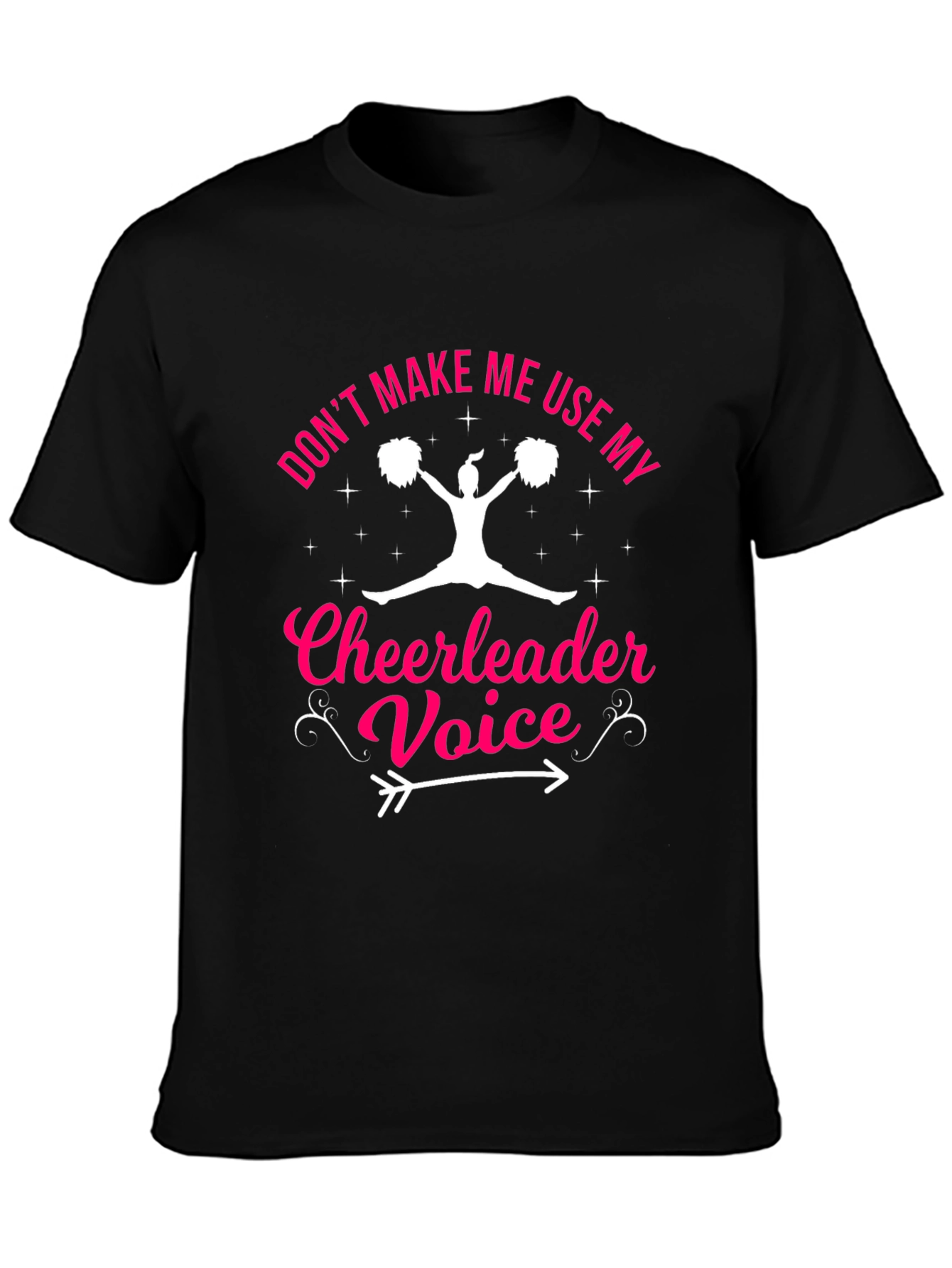 Cheerleader Voice Graphic T-Shirt
