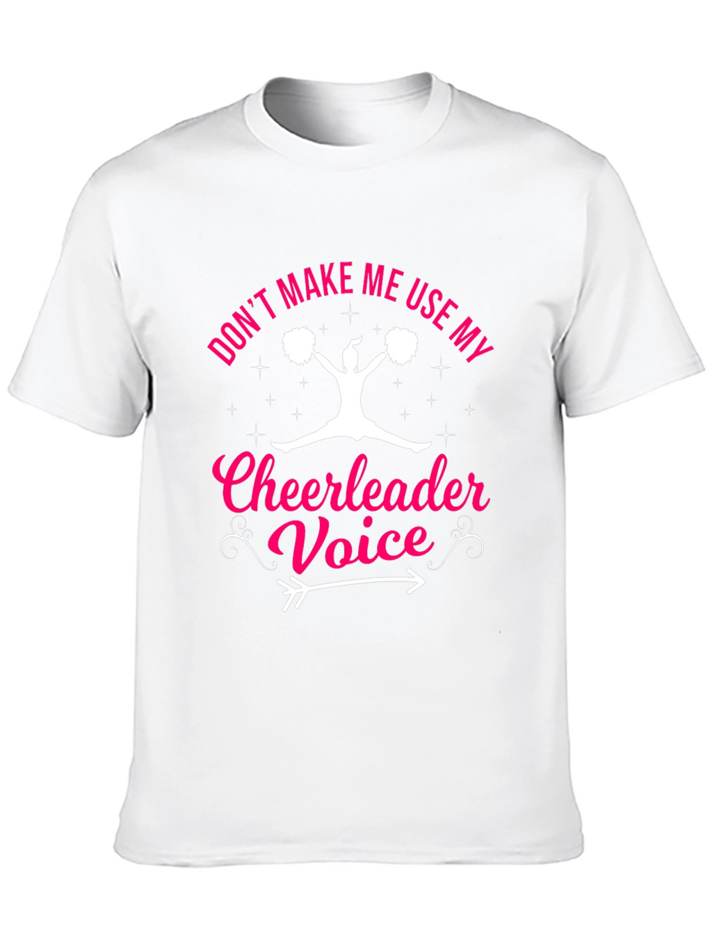 Cheerleader Voice Graphic T-Shirt