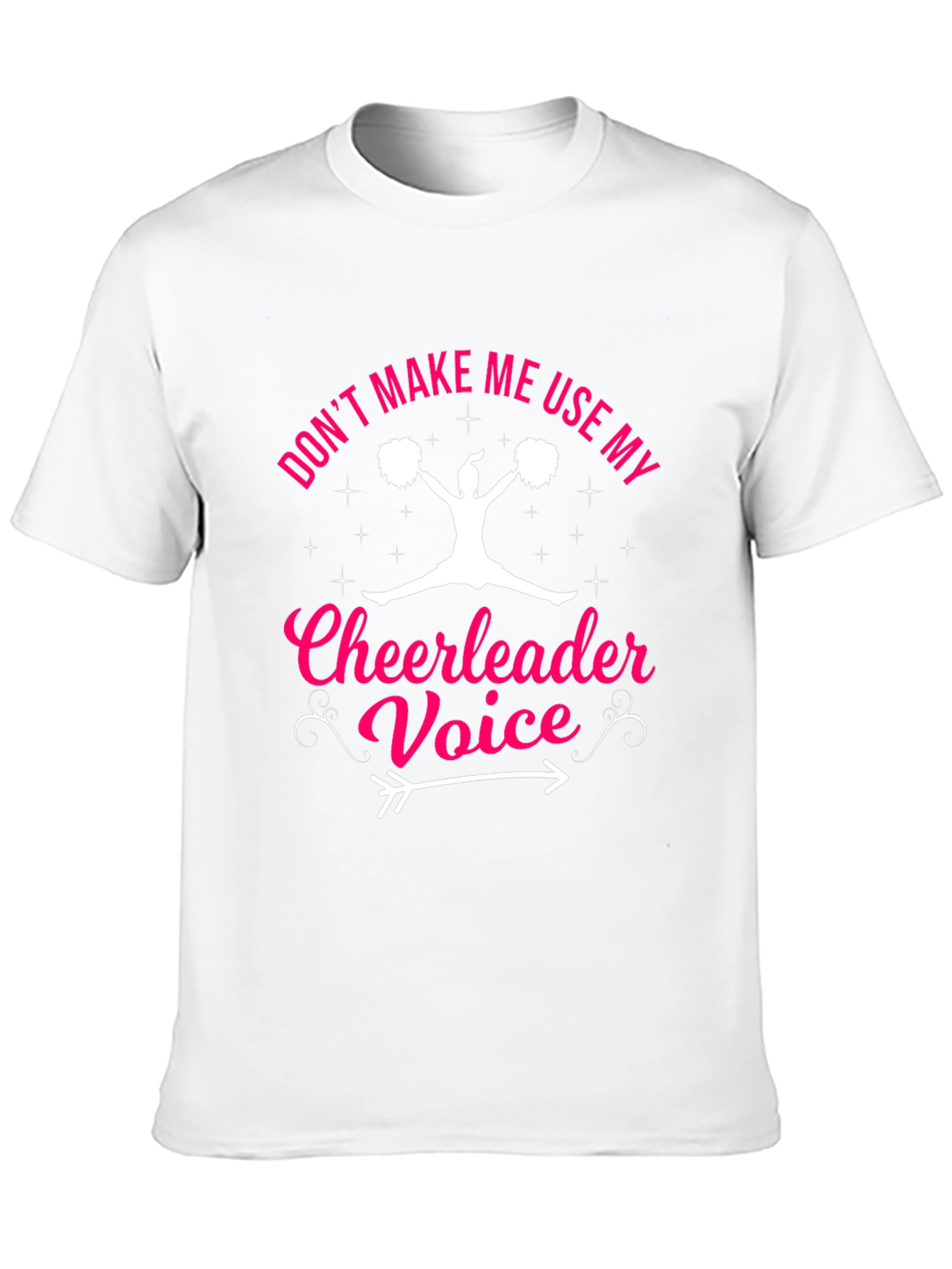 Cheerleader Voice Graphic T-Shirt