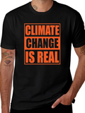 Climate Change is Real Graphic T-Shirt