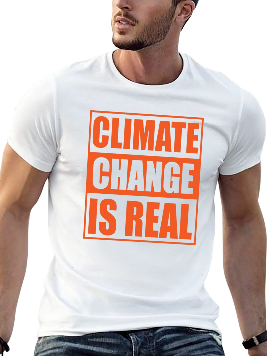 Climate Change is Real Graphic T-Shirt