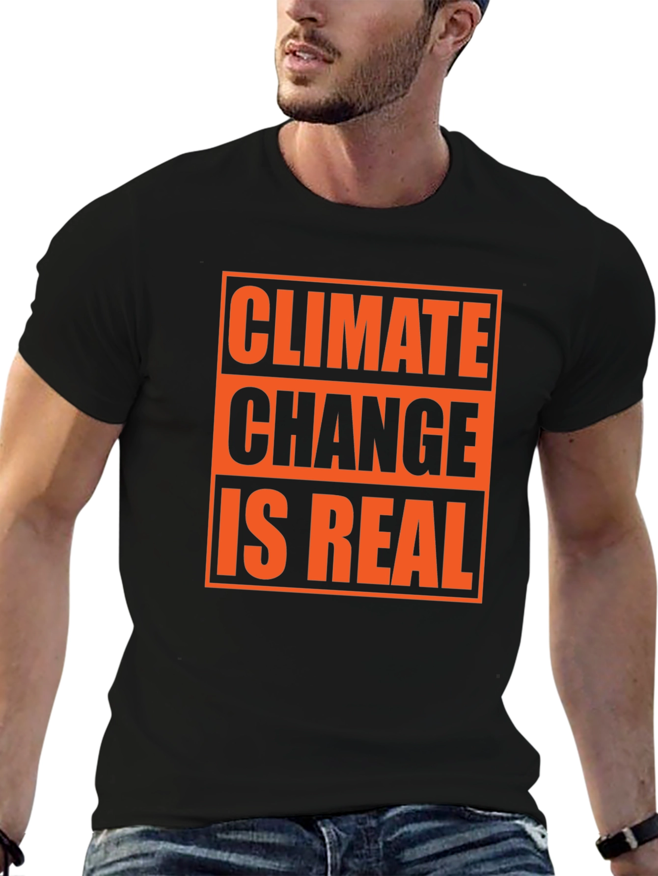 Climate Change is Real Graphic T-Shirt