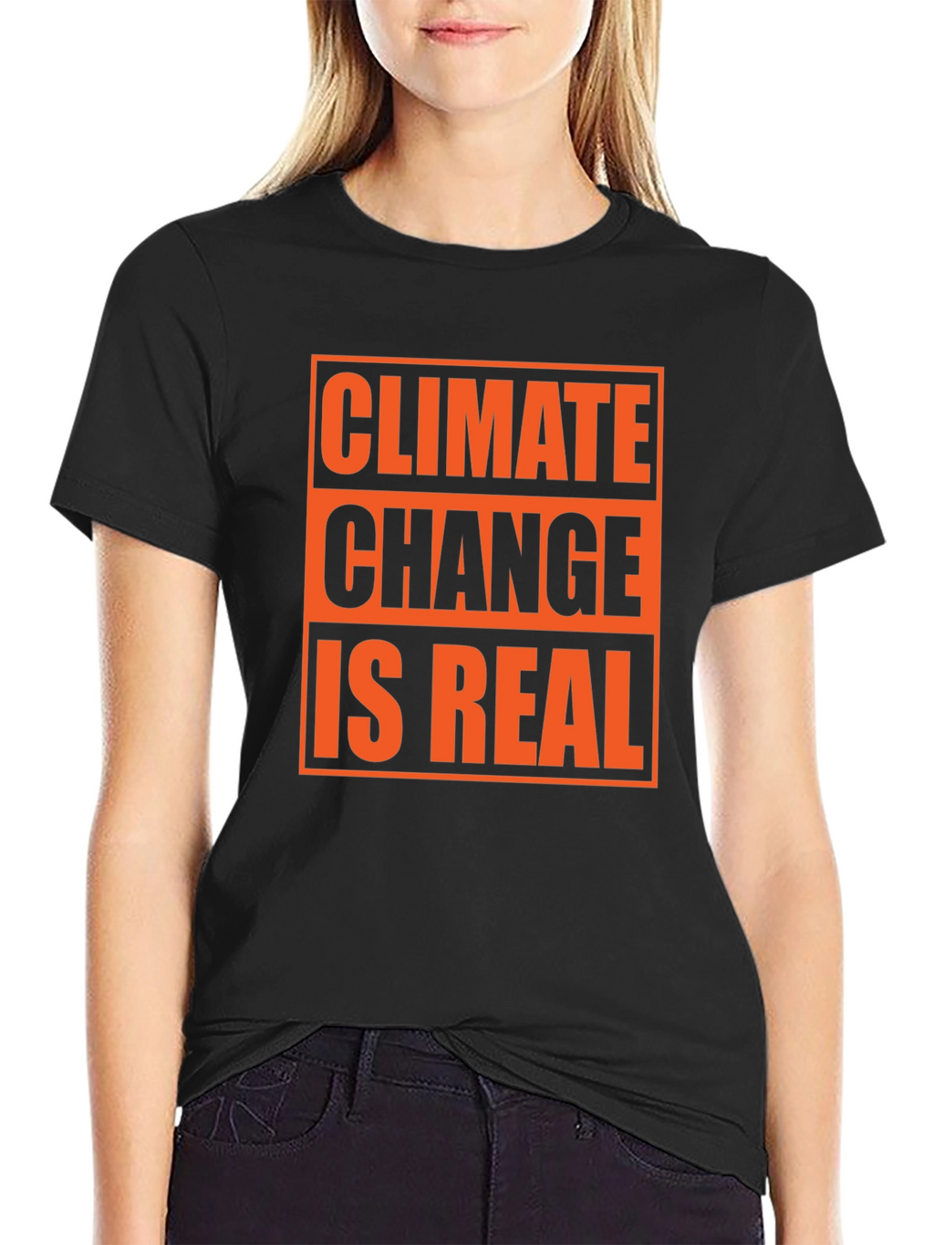 Climate Change is Real Graphic T-Shirt