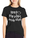 Keep the Vibes Alive Graphic Tee