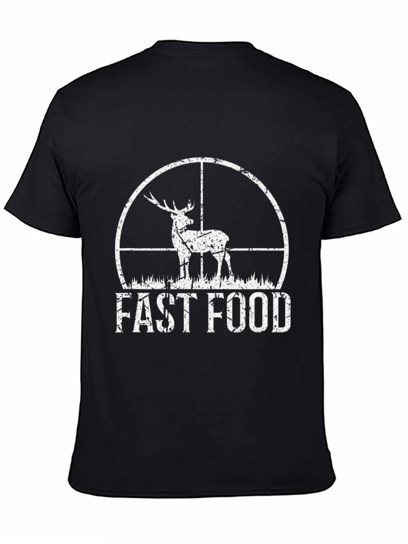 Fast Food Deer Hunting Graphic Tee