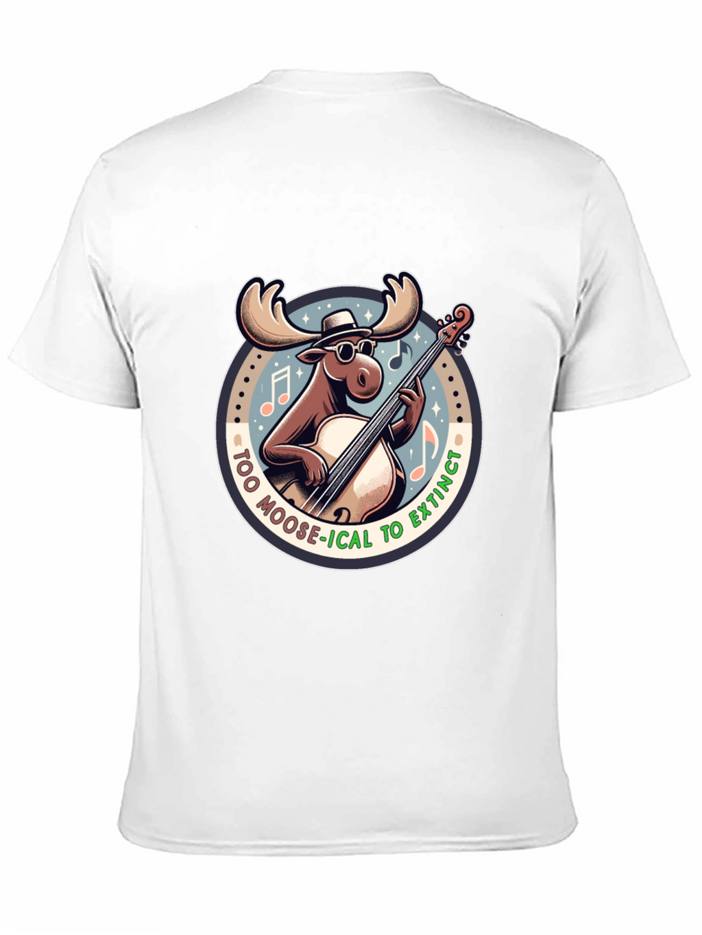 Too Moose-ical to Extinct Graphic T-Shirt