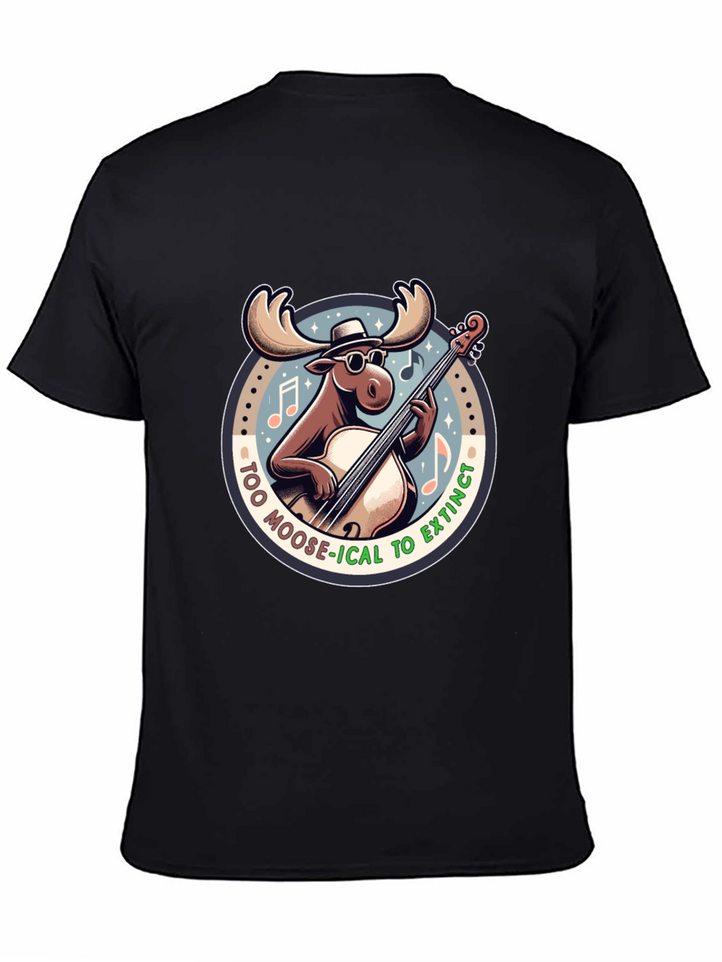 Too Moose-ical to Extinct Graphic T-Shirt
