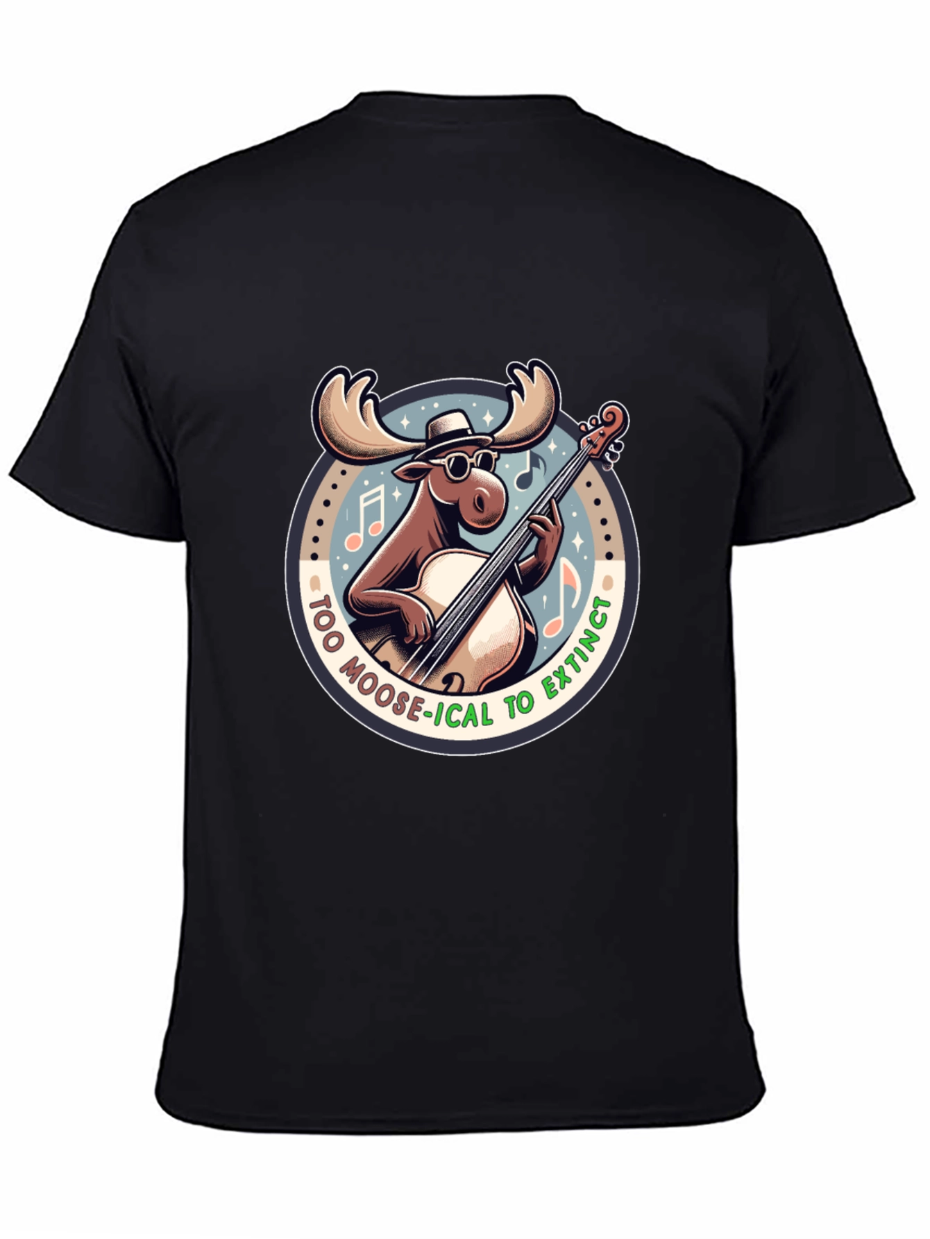 Too Moose-ical to Extinct Graphic T-Shirt
