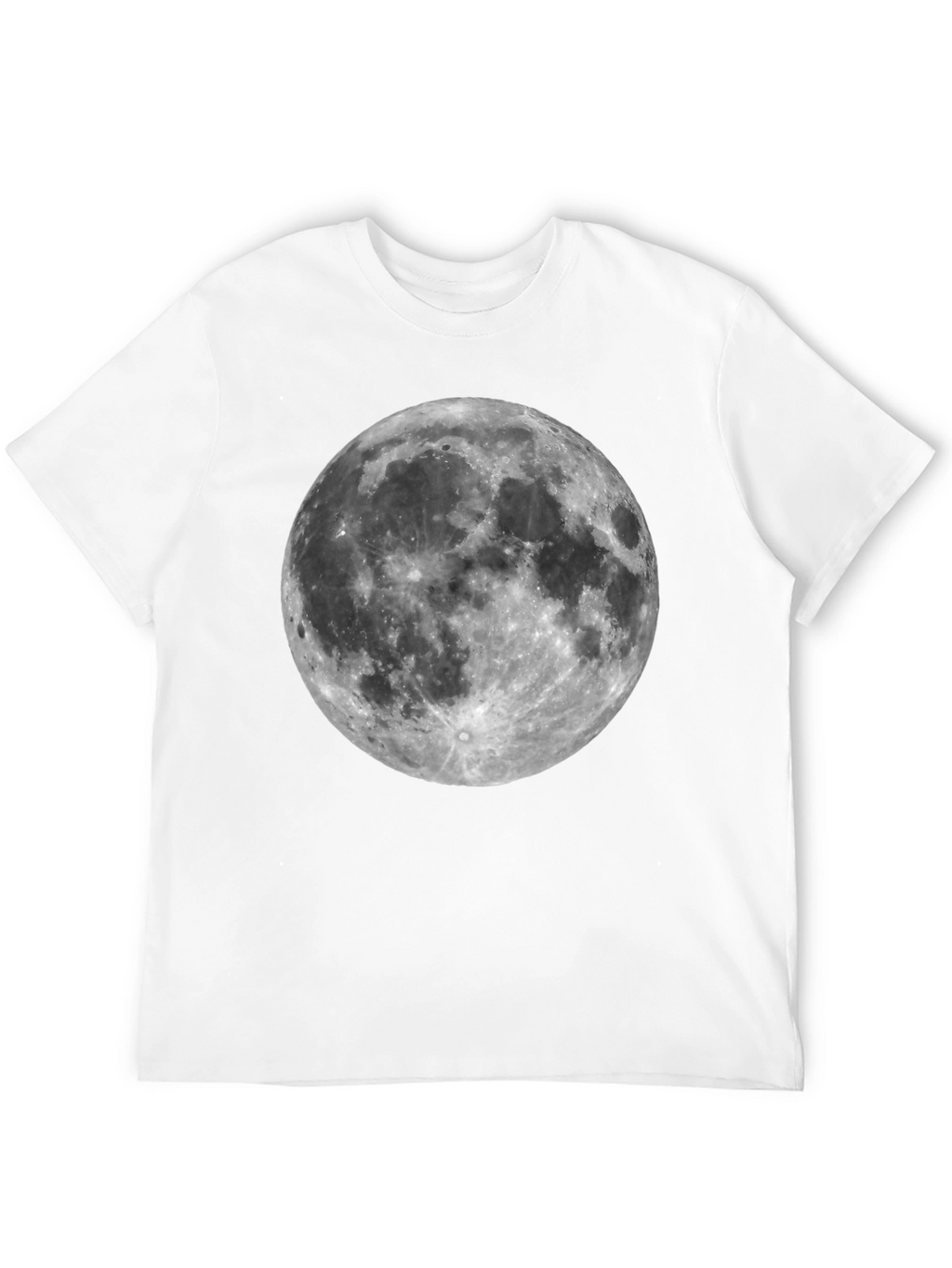 Moon Graphic Black T-Shirt - Celestial Style