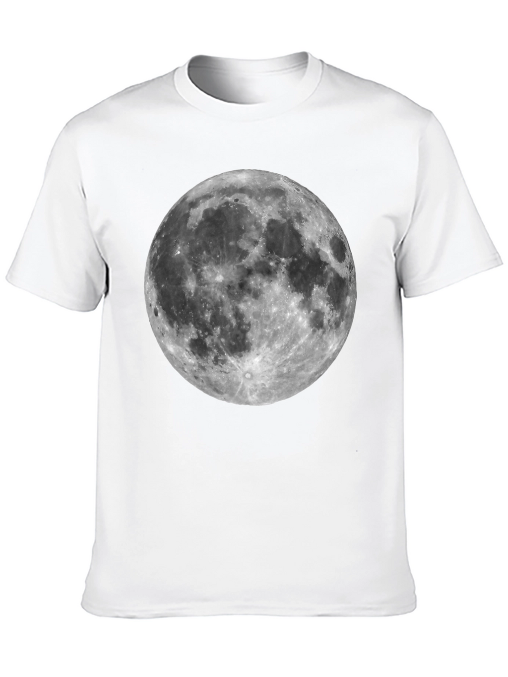 Moon Graphic Black T-Shirt - Celestial Style