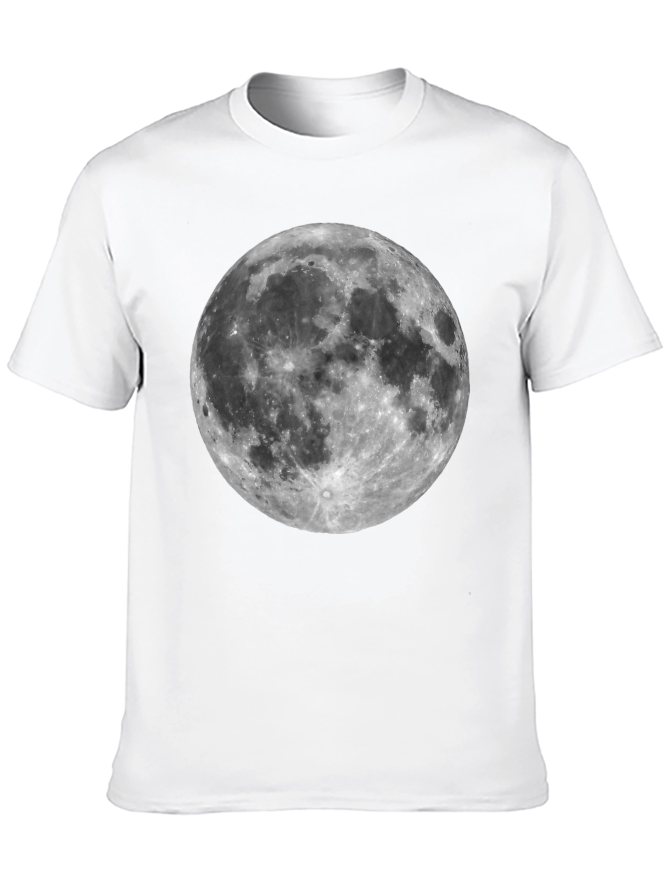 Moon Graphic Black T-Shirt - Celestial Style