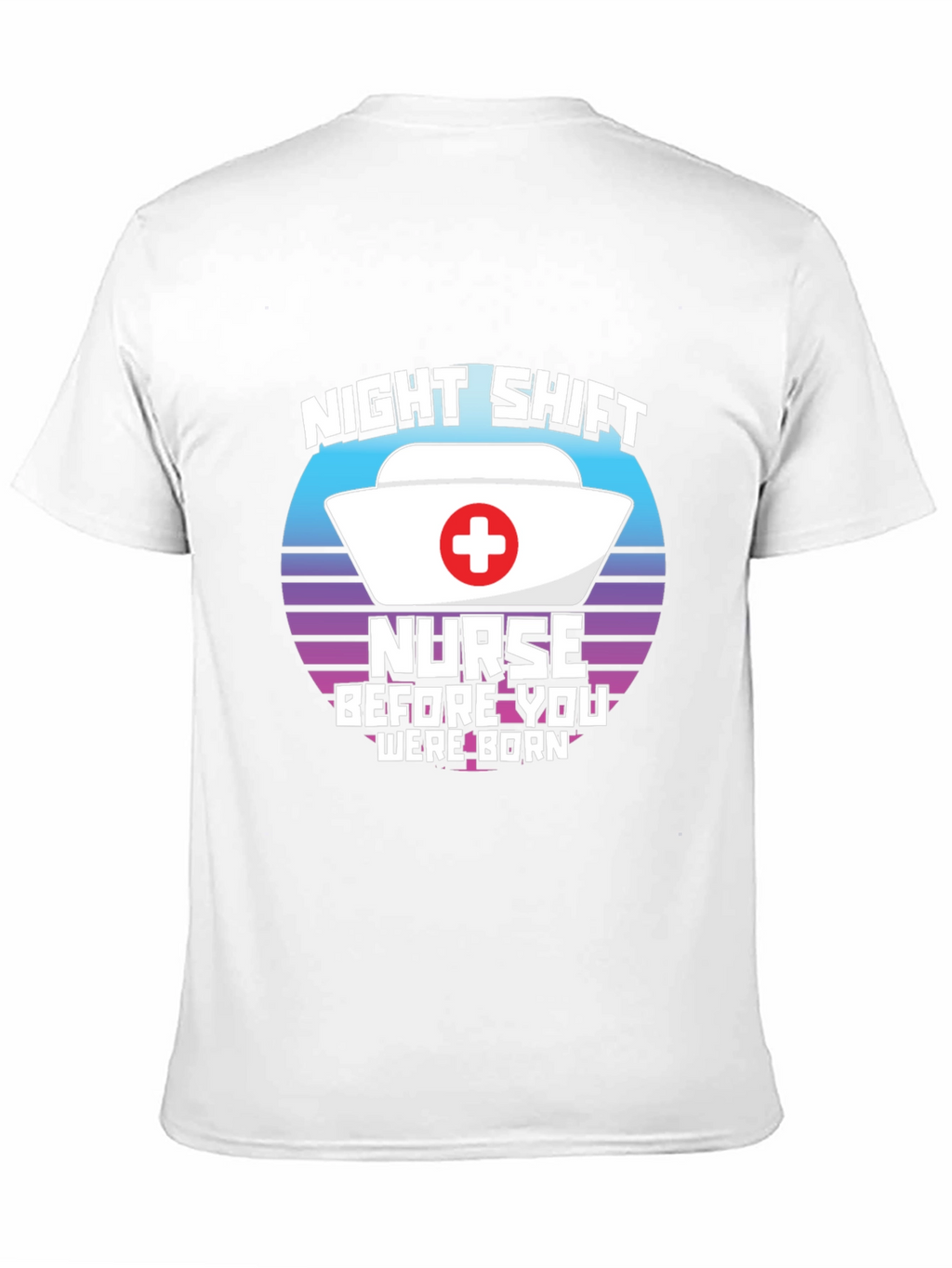 Night Shift Nurse T-Shirt Retro Design
