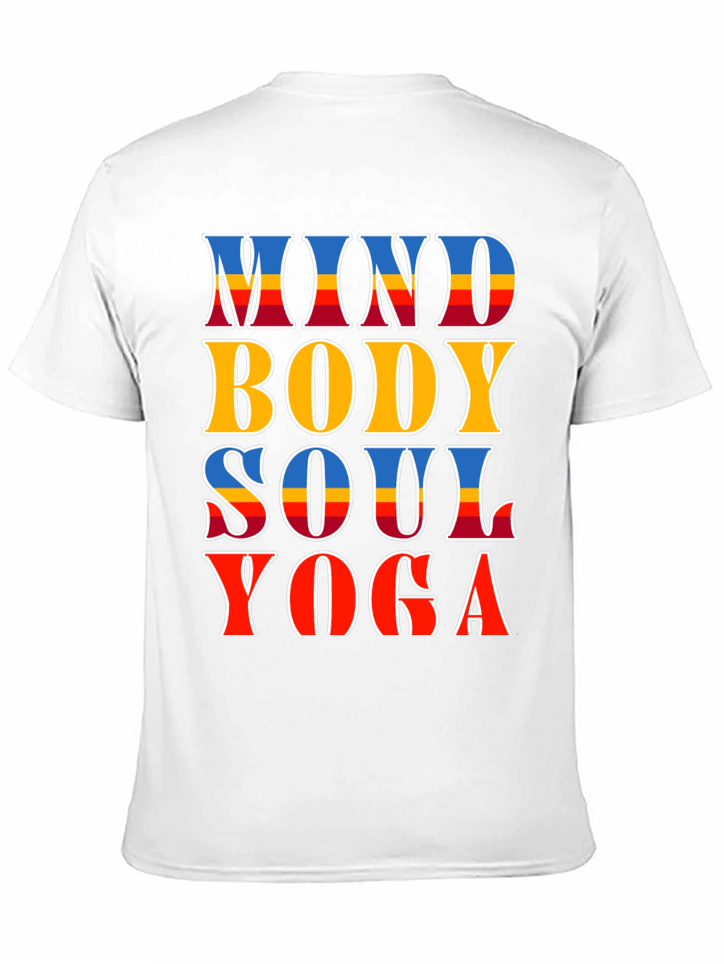 Mind Body Soul Yoga T-Shirt - Spiritual Comfort