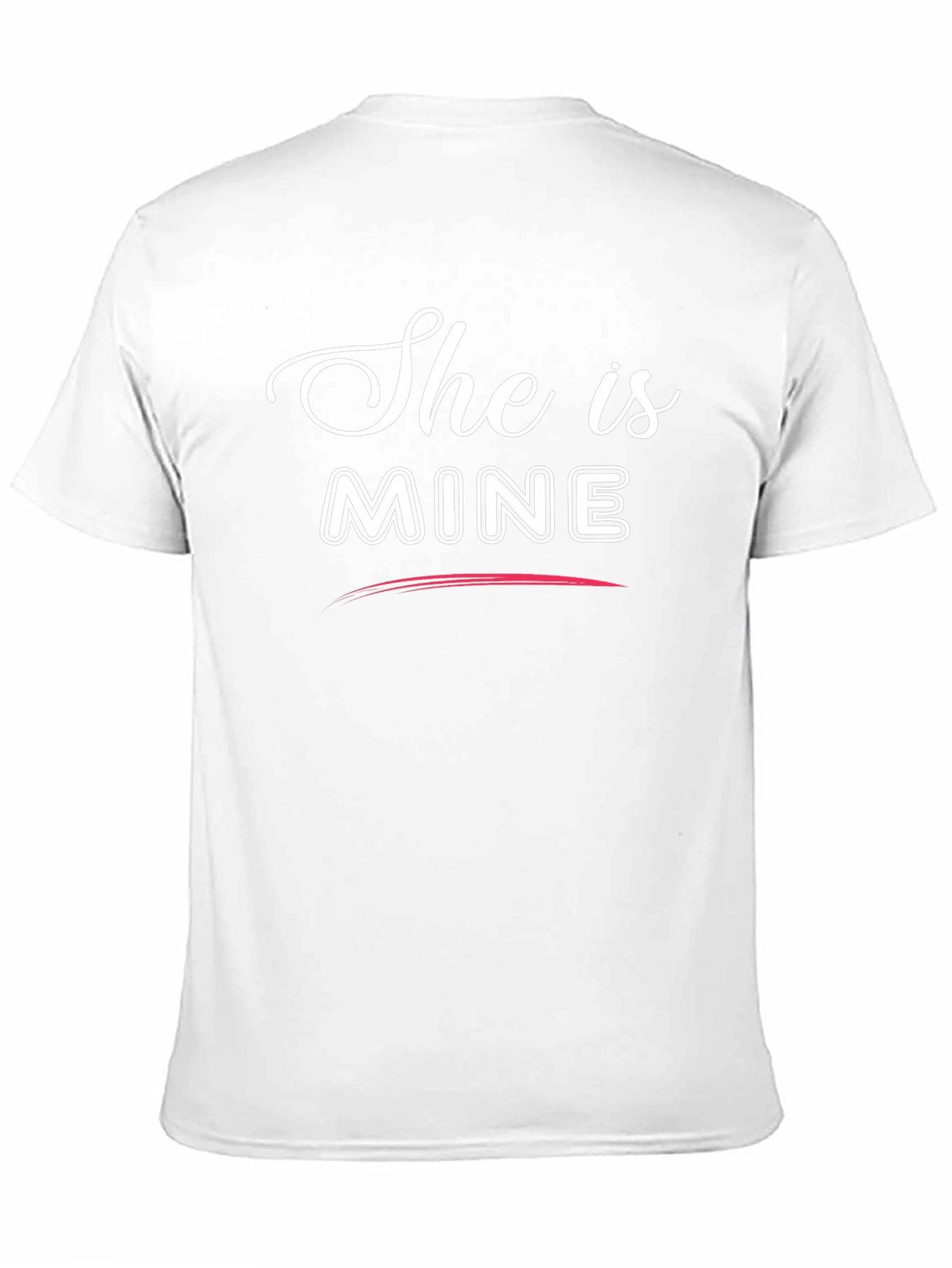 She Is Mine Matching Couple T-Shirt