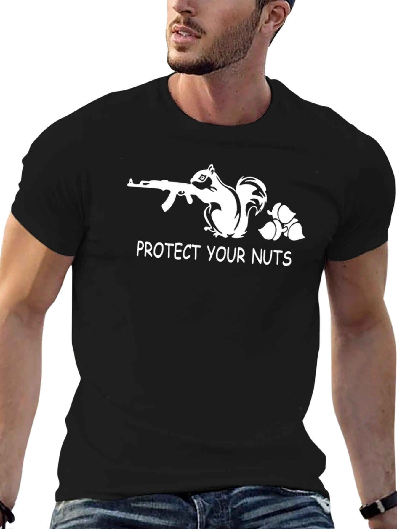 Protect Your Nuts Graphic T-Shirt