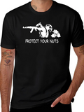 Protect Your Nuts Graphic T-Shirt