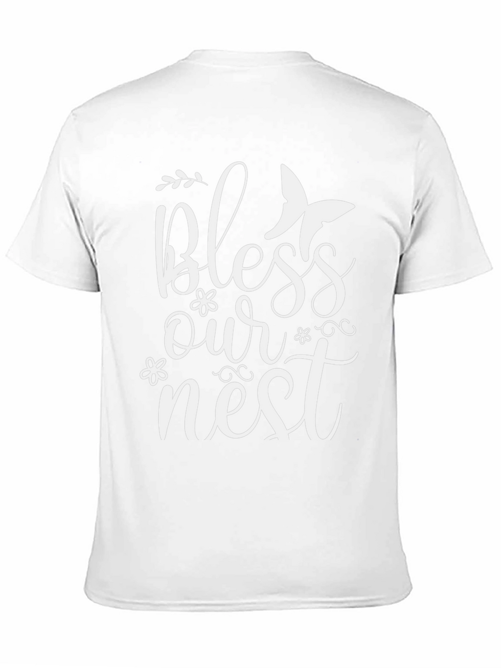 Bless Our Nest Graphic Tee - Stylish Black Shirt