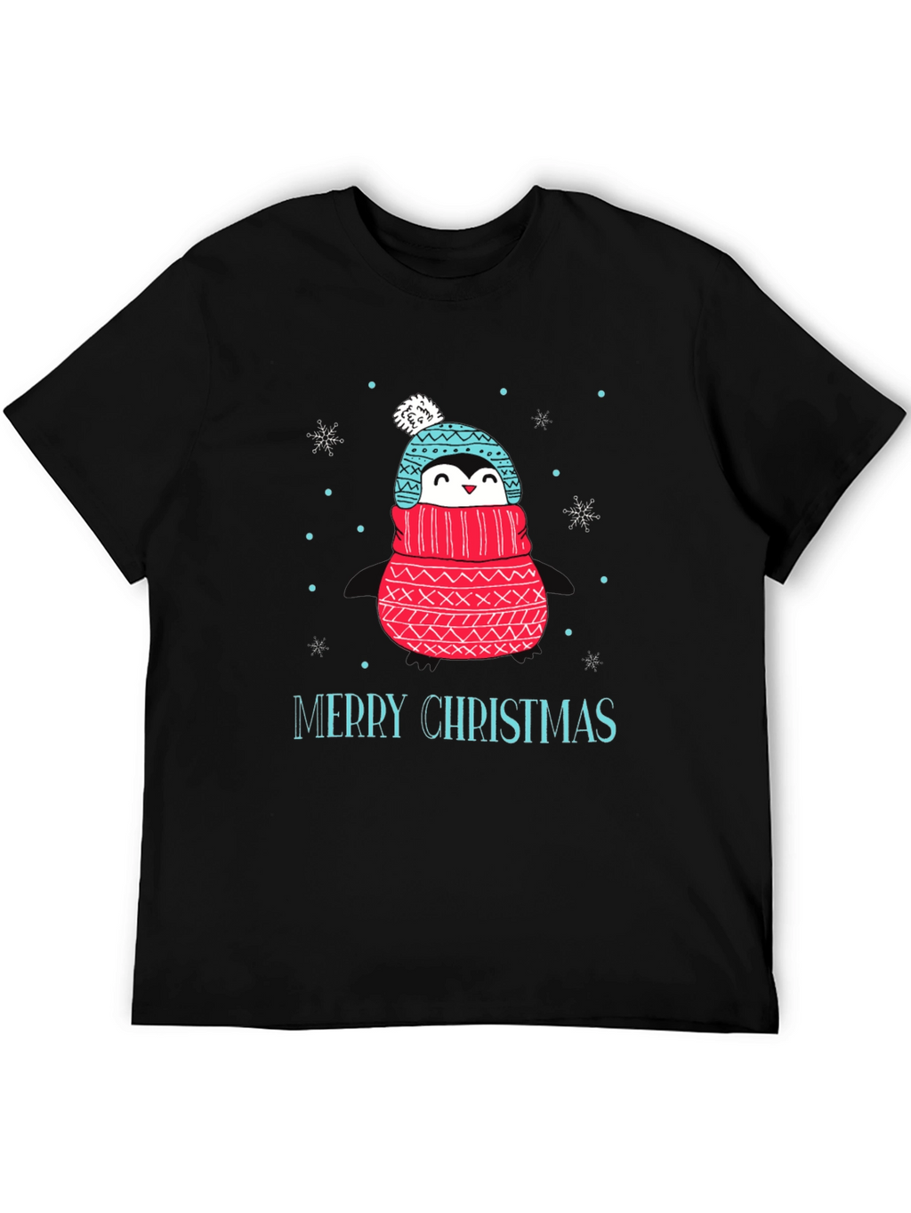 Festive Penguin Christmas T-Shirt