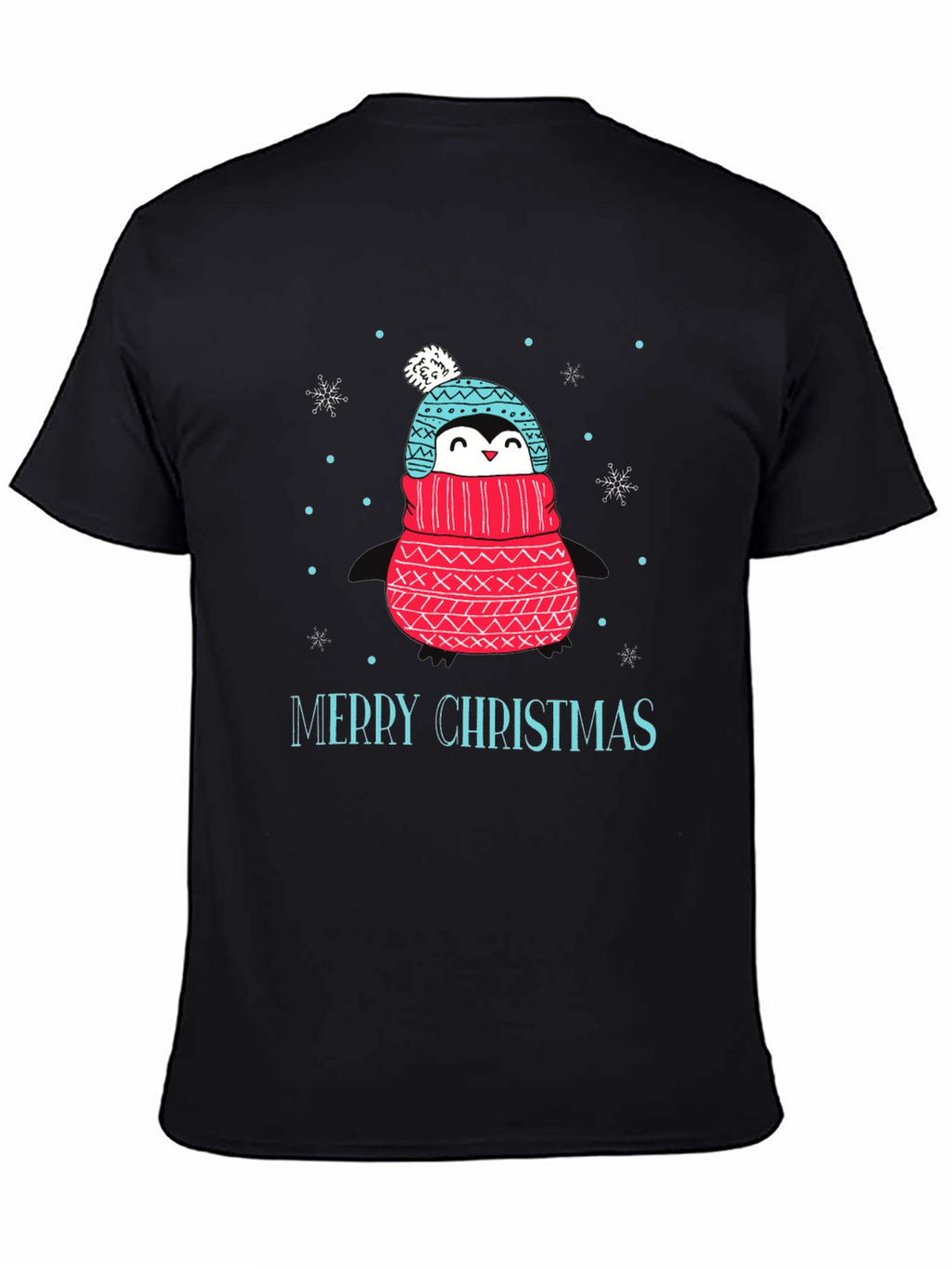 Festive Penguin Christmas T-Shirt