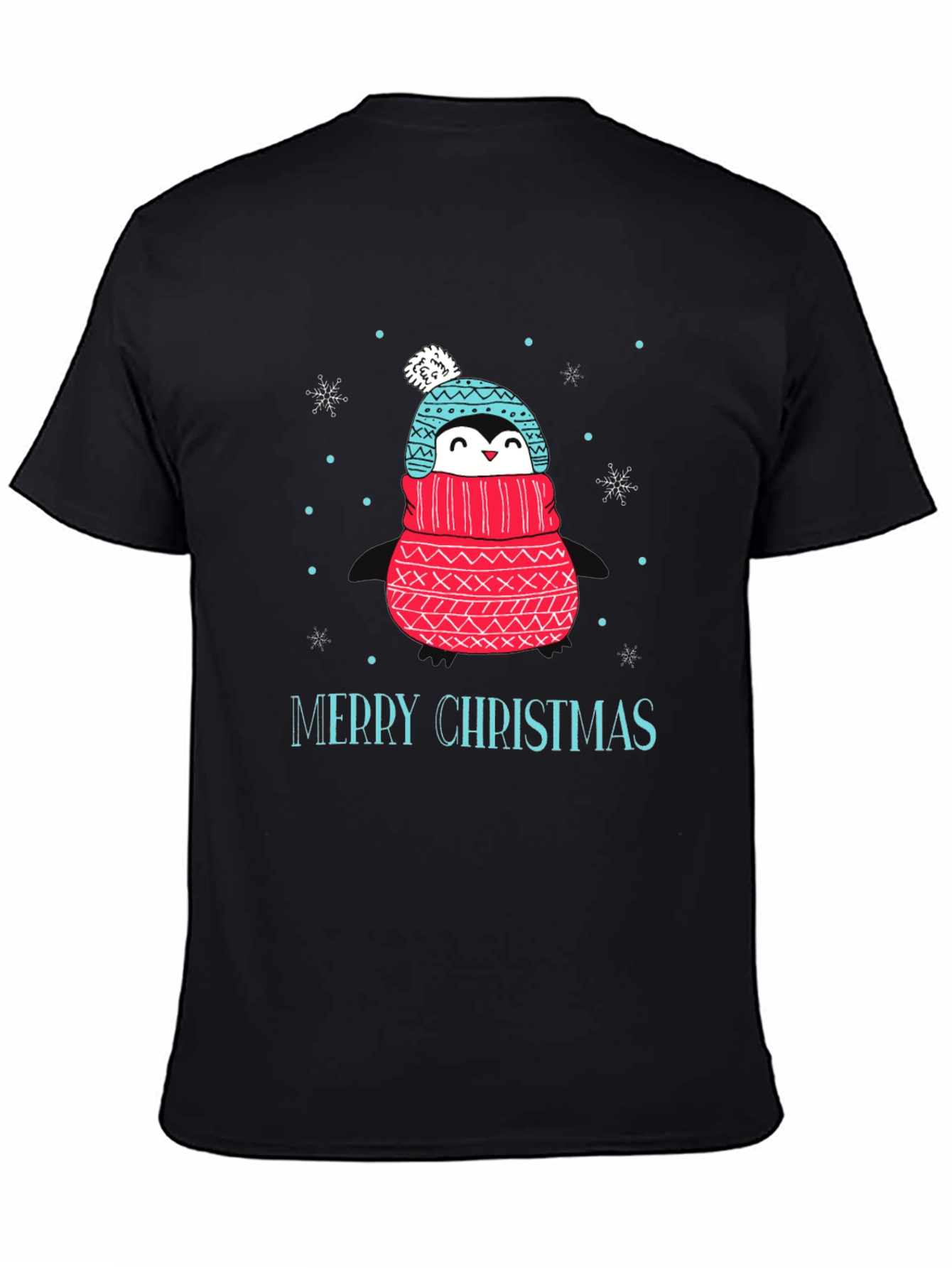Festive Penguin Christmas T-Shirt