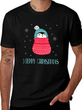Festive Penguin Christmas T-Shirt
