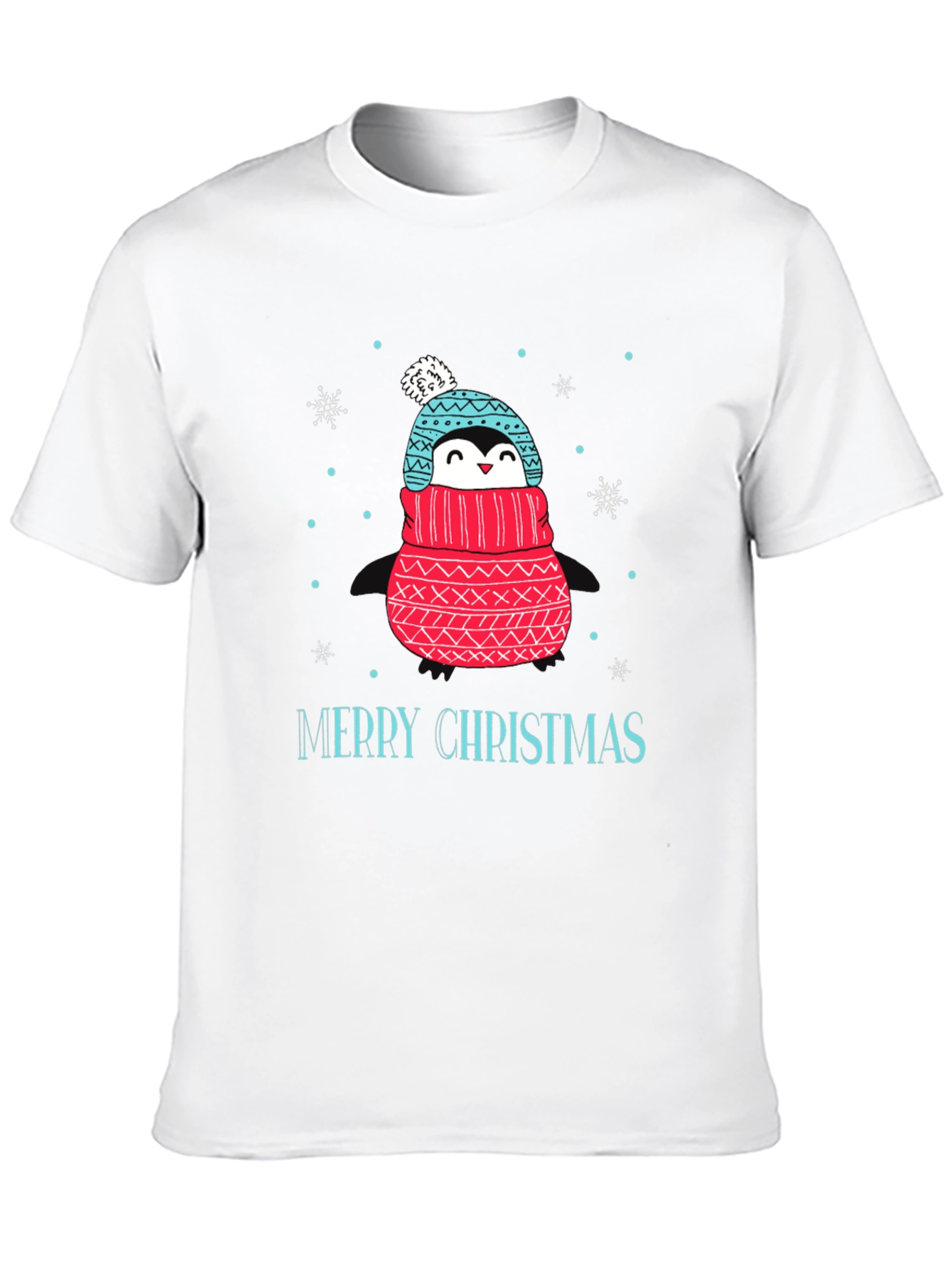 Festive Penguin Christmas T-Shirt