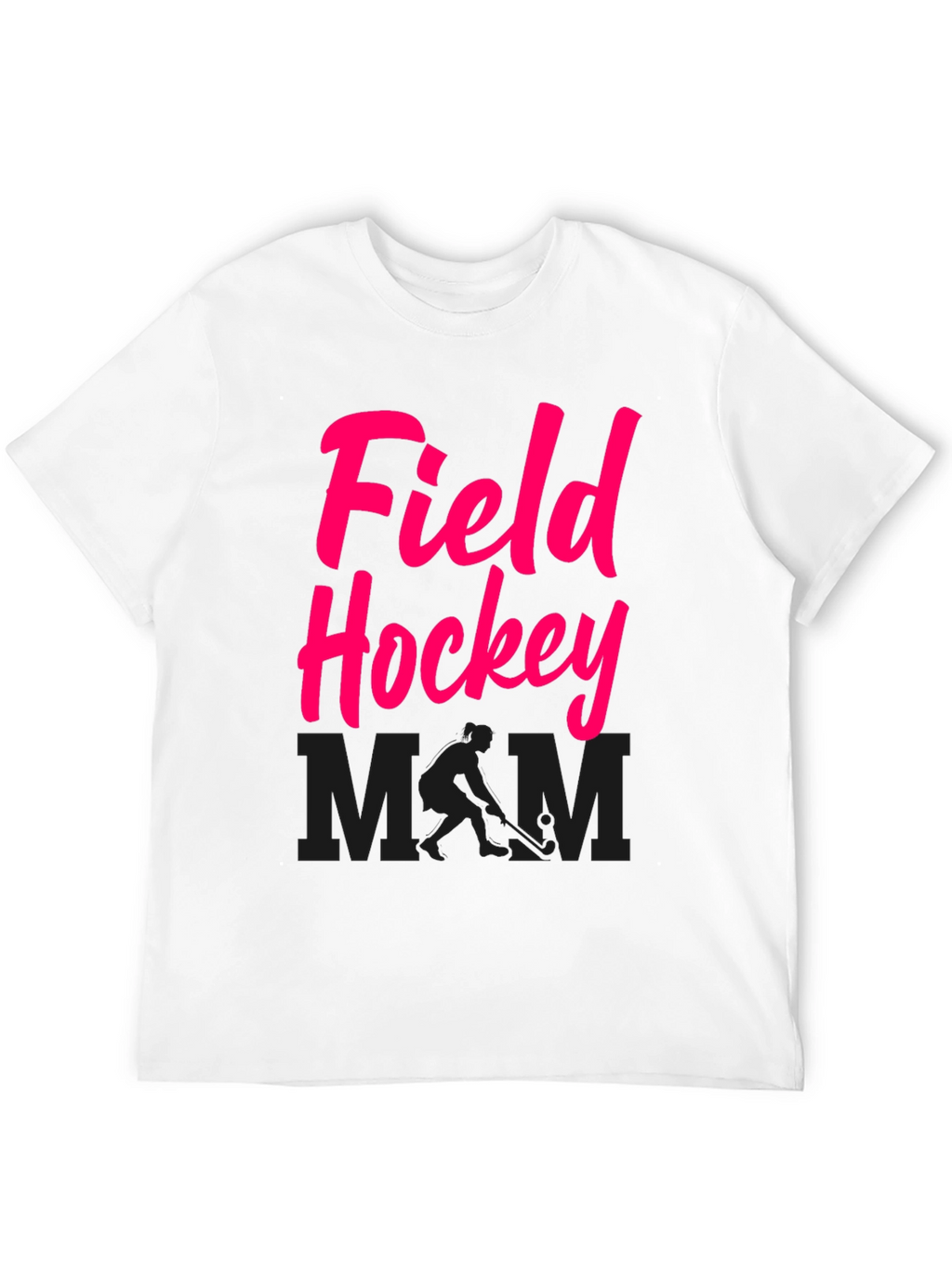 Field Hockey Mom Graphic Tee - Casual Comfort