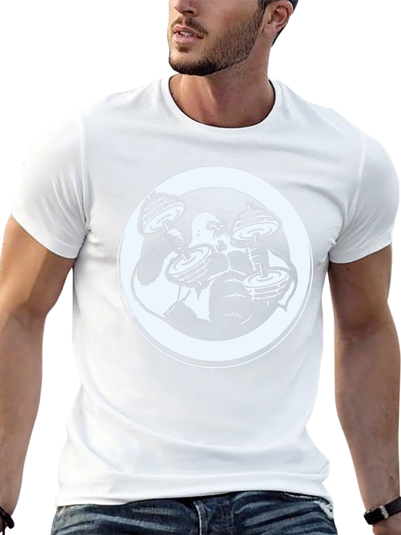 Gorilla Gym T-Shirt - Black
