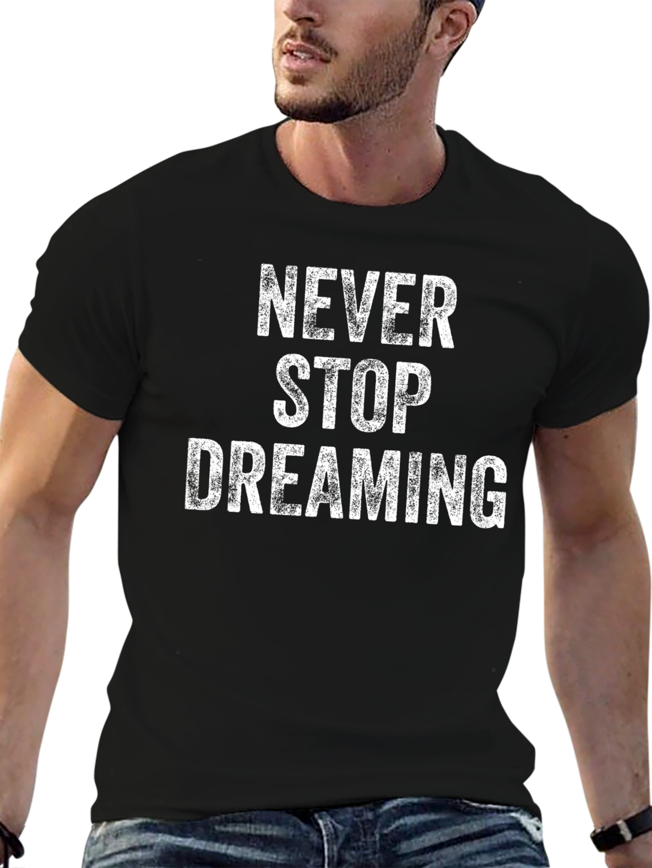 Never Stop Dreaming Graphic T-Shirt
